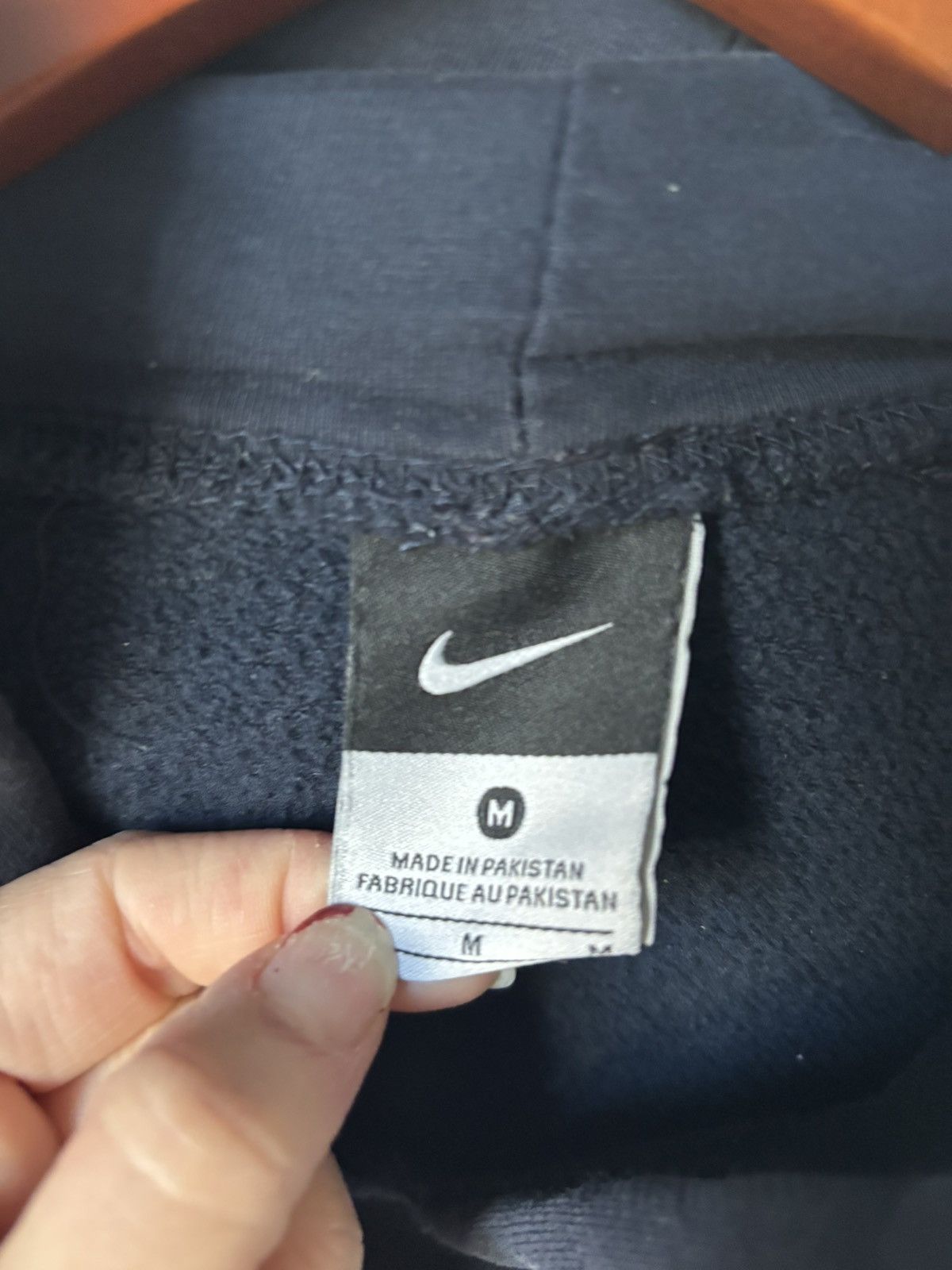Nike Dark Navy Blue Nike Hoode Size US M / EU 48-50 / 2 - 5 Thumbnail