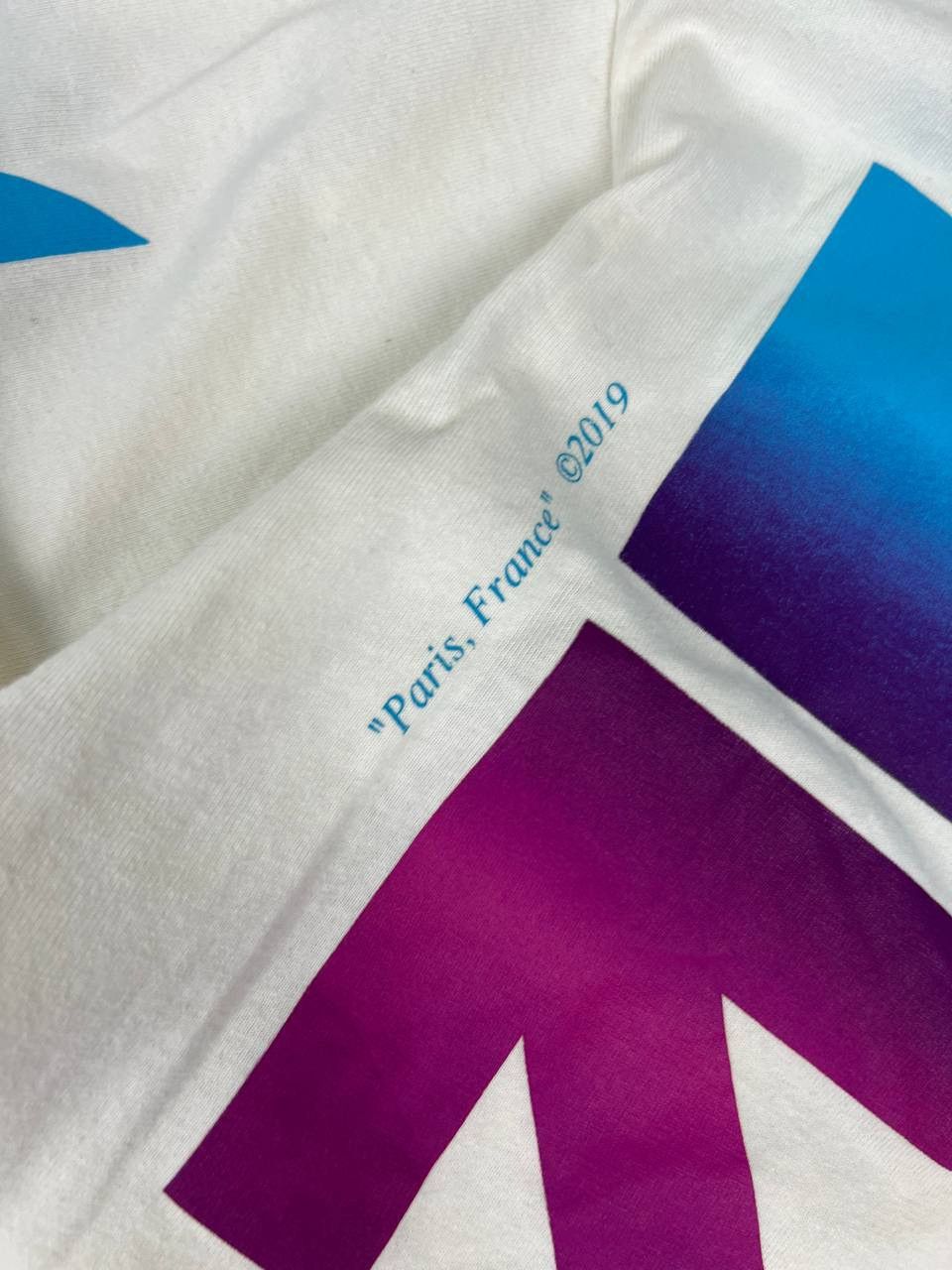 Off-White Off-White Diagonal Gradient Long Sleeve Tee Size US M / EU 48-50 / 2 - 23 Thumbnail