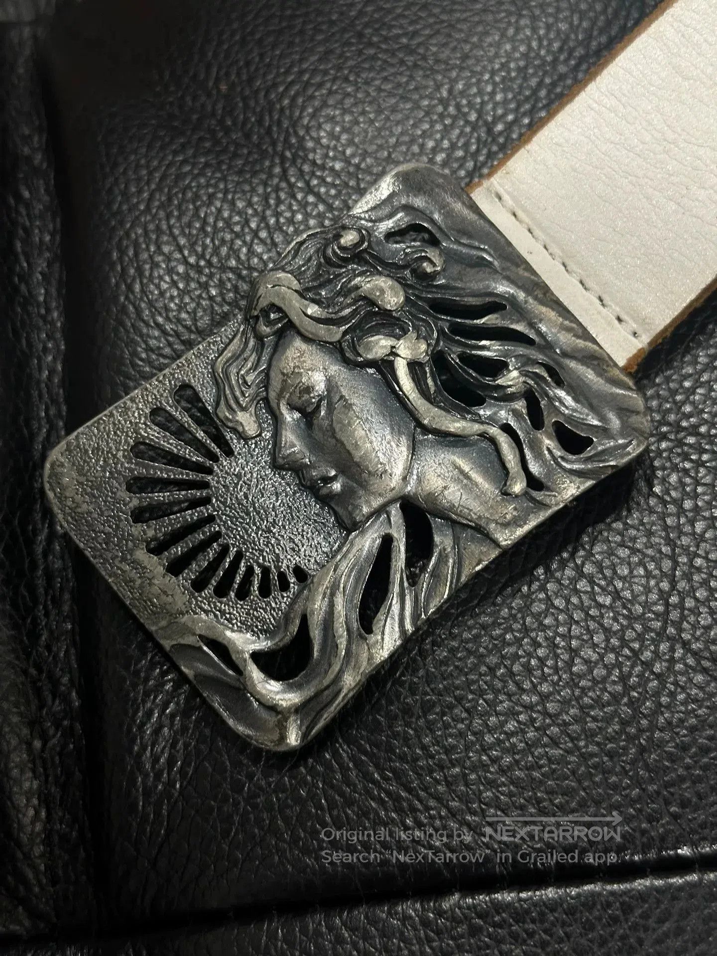 Y's Yohji Yamamoto Y's Silver Goddess Belt. Size ONE SIZE - 3 Thumbnail