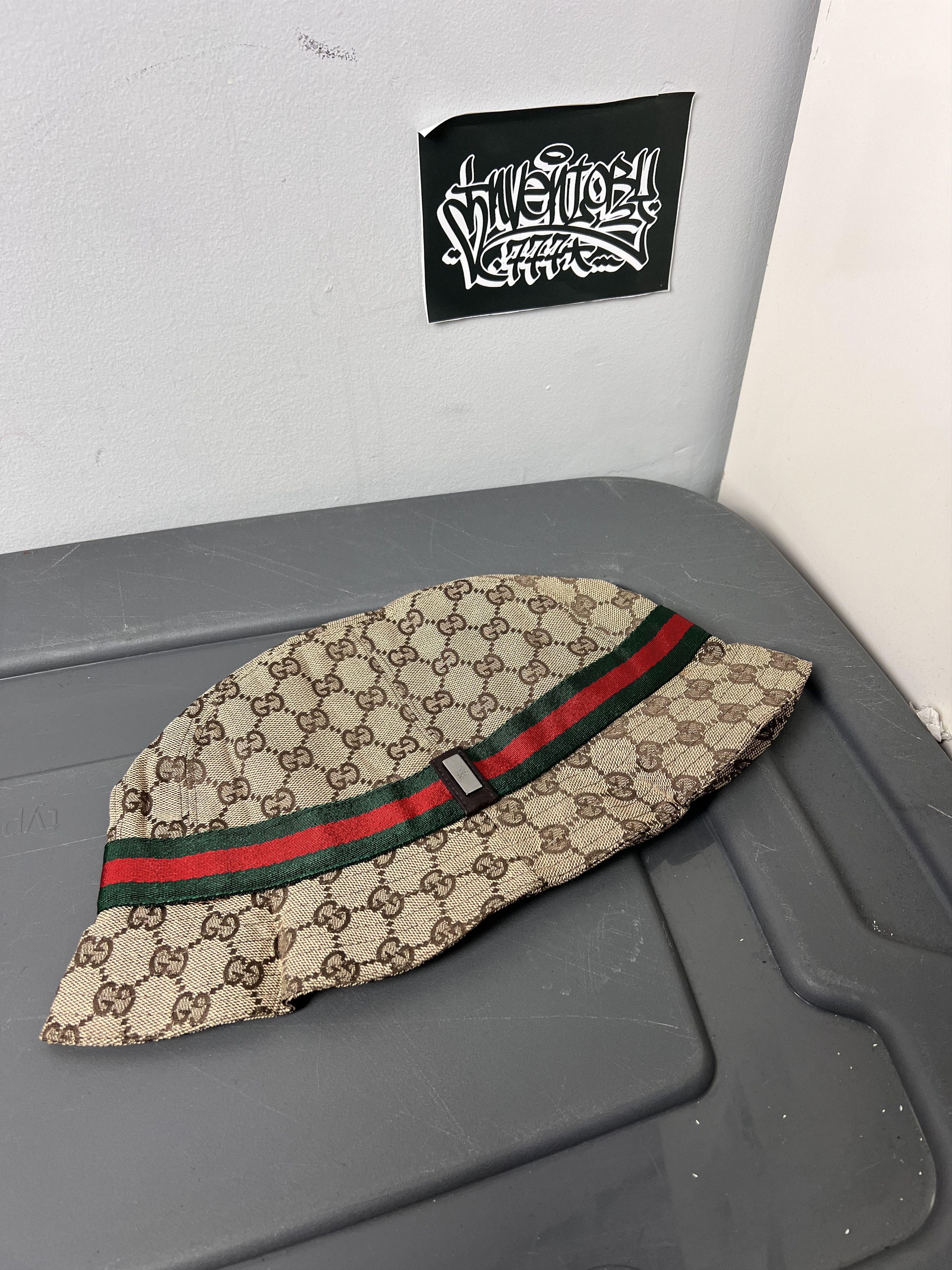 image of Gucci GG Loopweb Sherryline in Brown, Women's