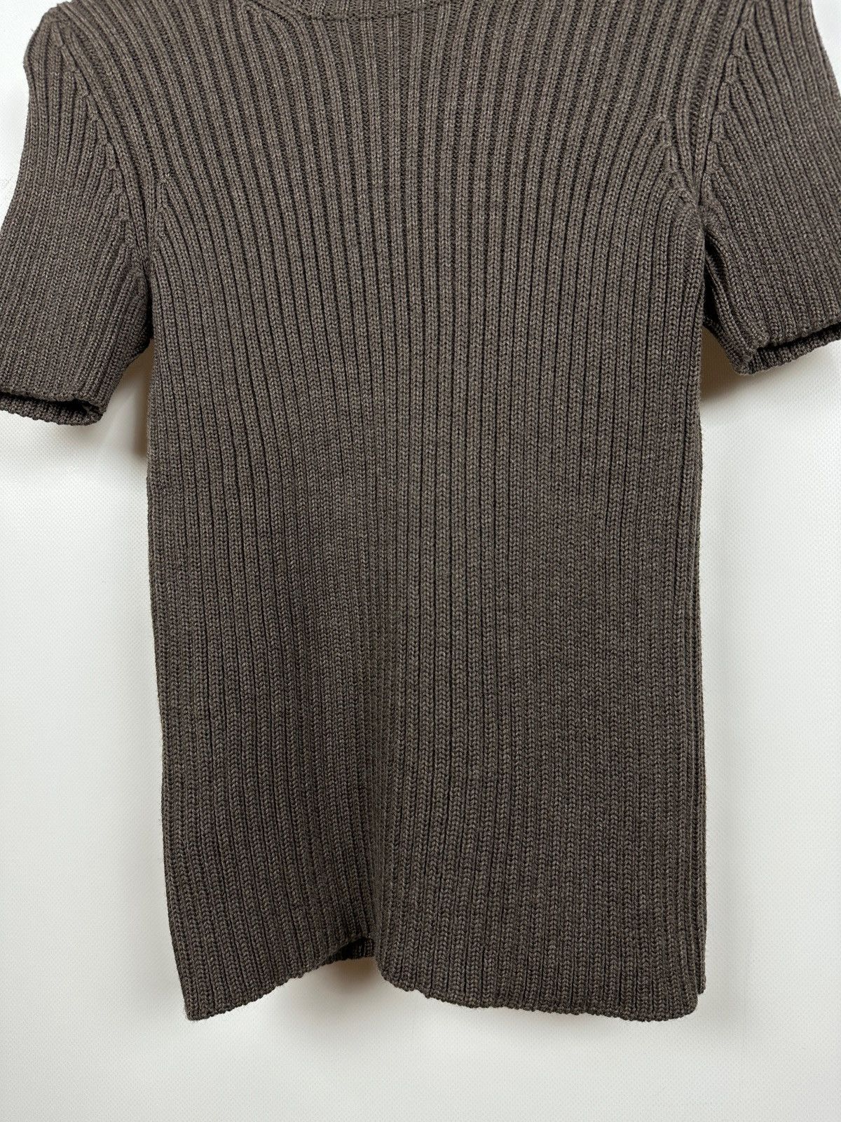 Prada Vintage Prada Sport Wool Knit Short Sleeve Sweater Size M / US 6-8 / IT 42-44 - 8 Thumbnail