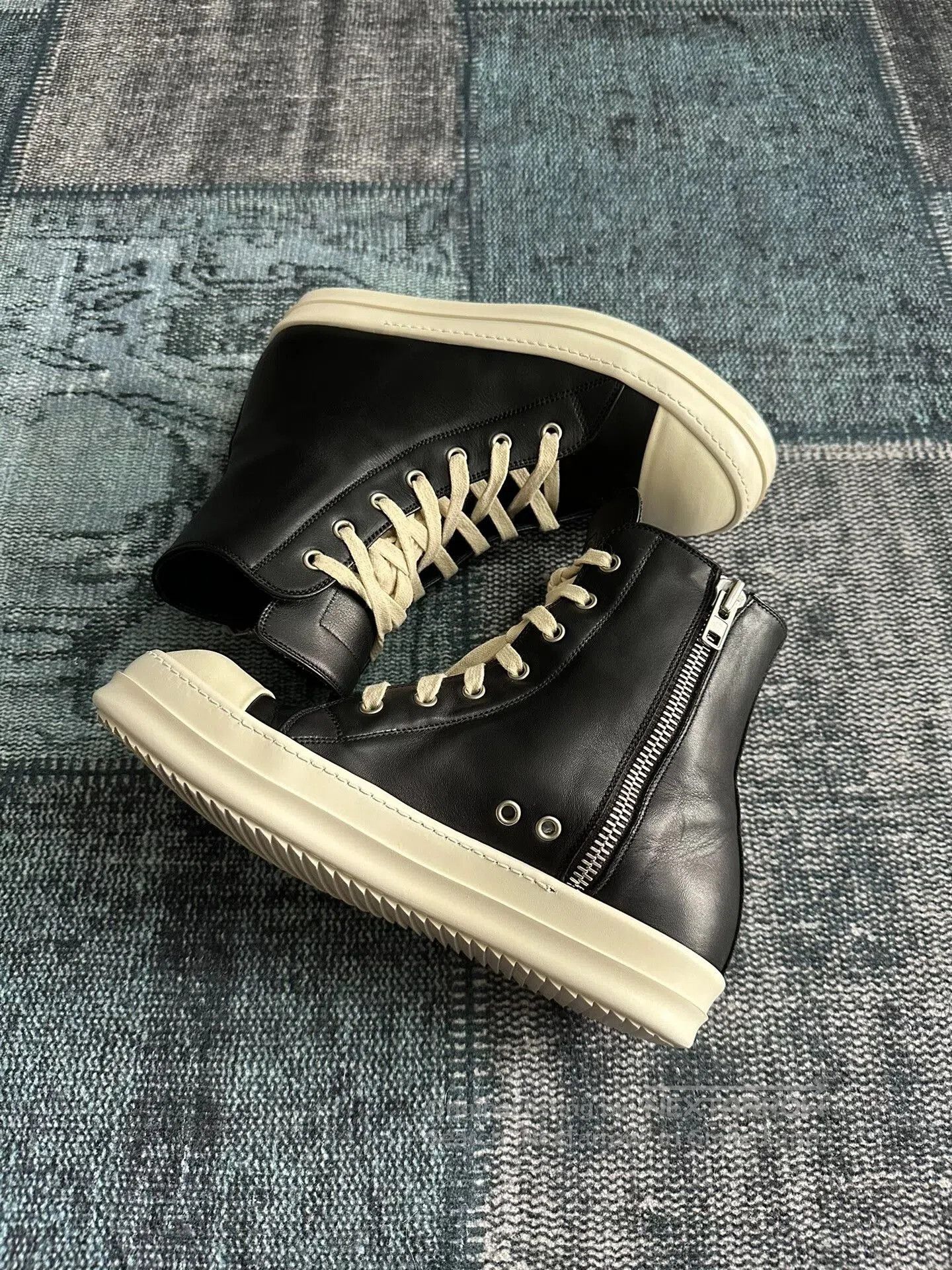 Rick Owens Rick Owens High. Size US 6 / EU 39 - 2 Thumbnail