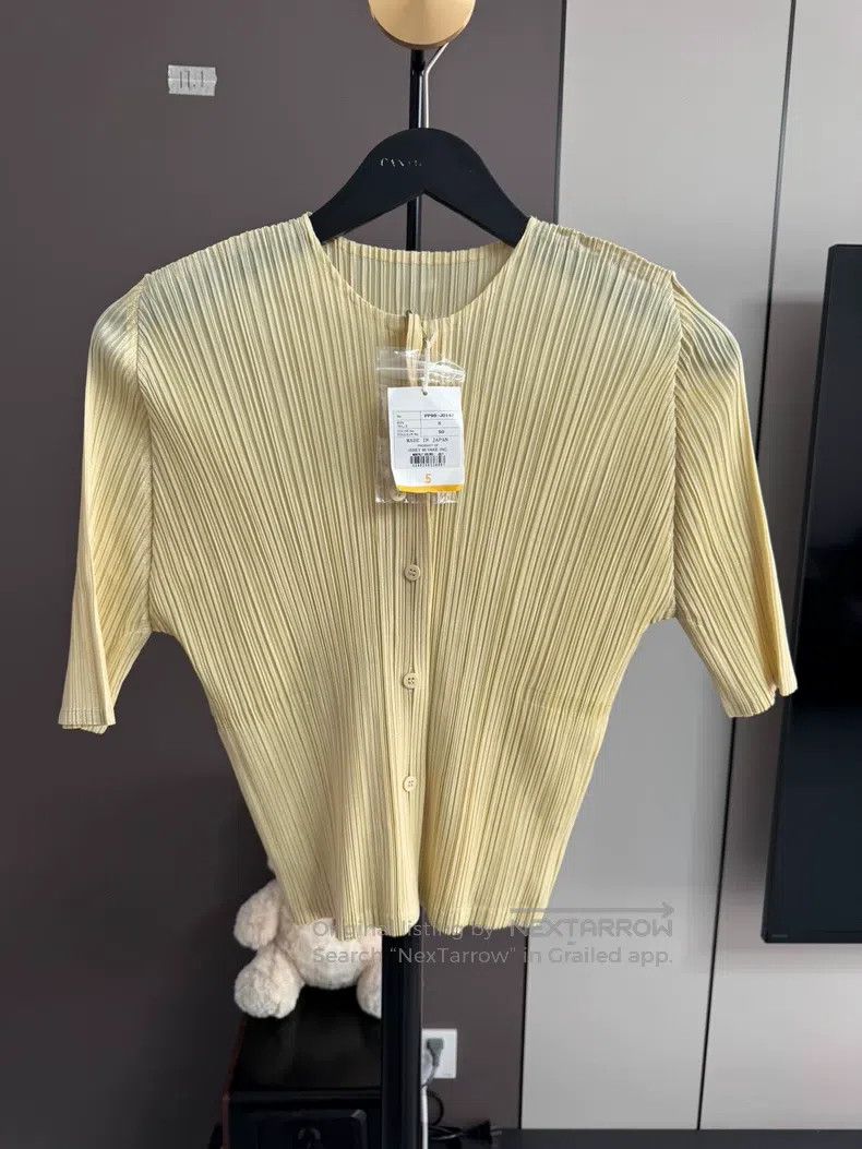 Issey Miyake Issey Miyake Stress Relief Bubble Spring Top Size XXL / US 16-18 / IT 52-54 - 1 Thumbnail