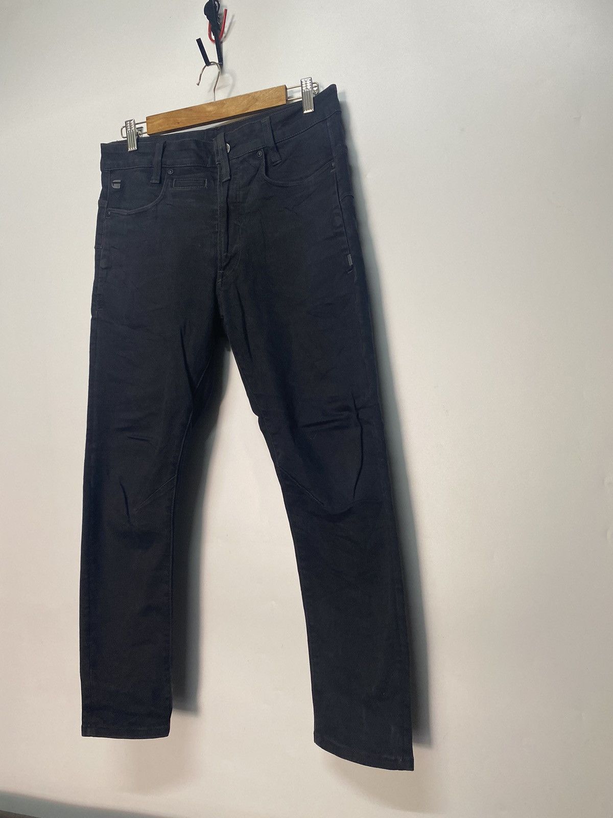 G-Star × Japanese Brand G Star Raw D-Staq 3D Super Slim Stretch Denim Jeans Pants Size US 32 / EU 48 - 3 Thumbnail
