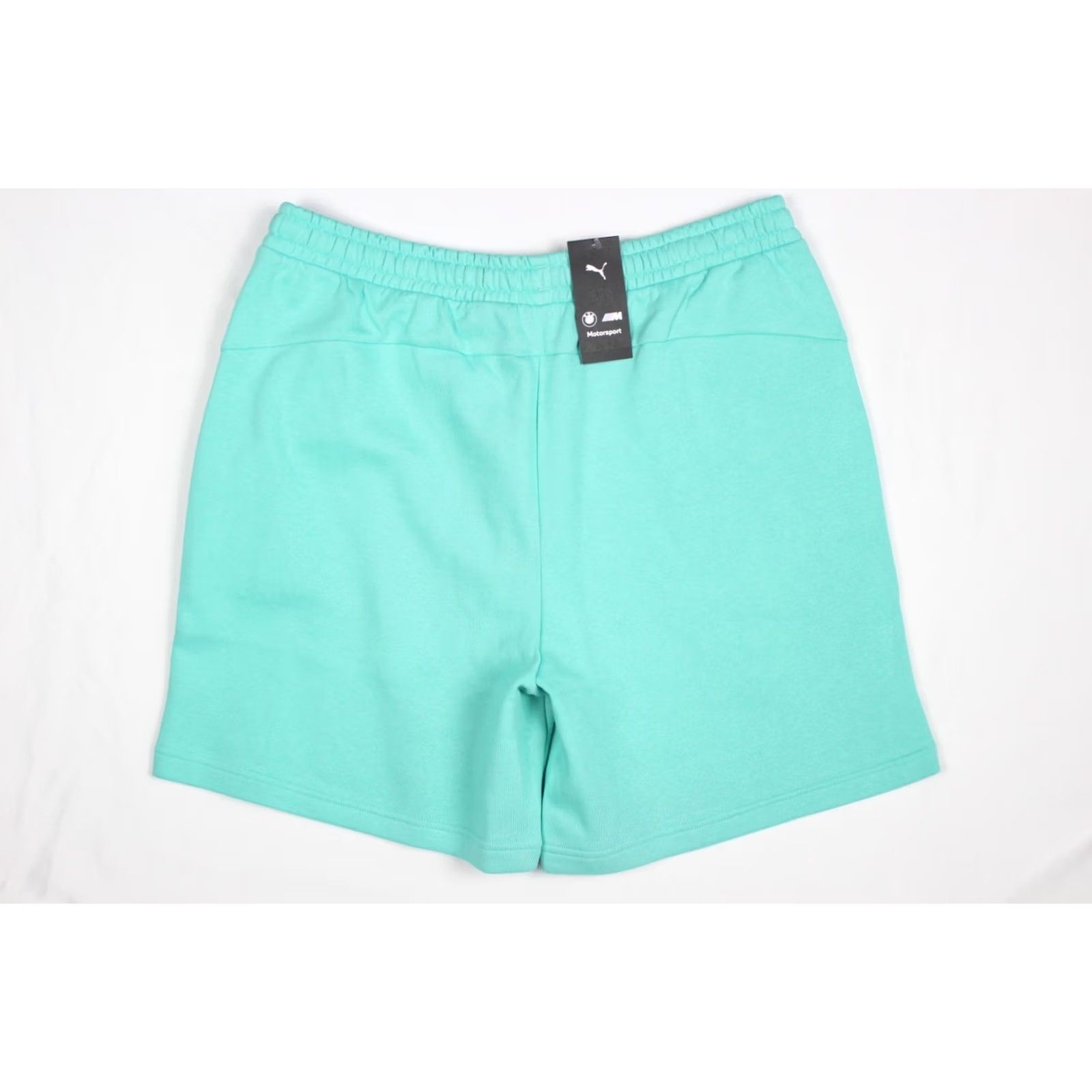 Puma Puma BMW Ess+ Fleece Shorts XL Aquatic 7" Inseam Men’s Shorts Logo Sports Casual Size US 36 / EU 52 - 2 Thumbnail