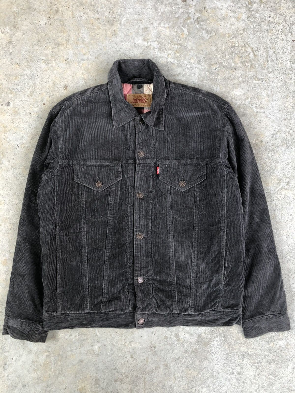 If Six Was Nine Y2k 2005 Levi’s Blanket Lined Corduroy Jacket Size US L / EU 52-54 / 3 - 3 Thumbnail