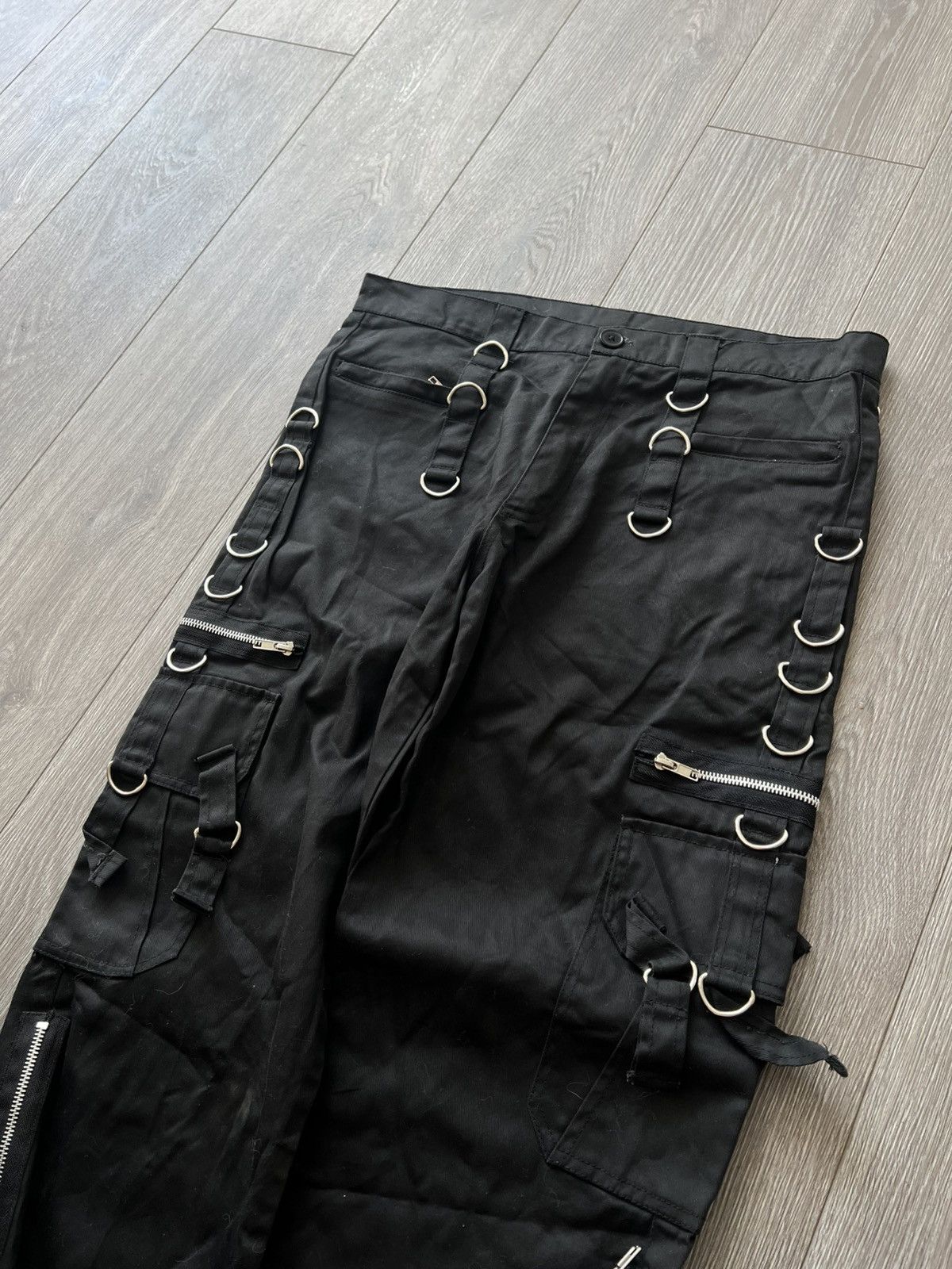 Japanese Brand Vintage Avant Garde Pants Y2K Bondage Gothic Size US 32 / EU 48 - 8 Thumbnail