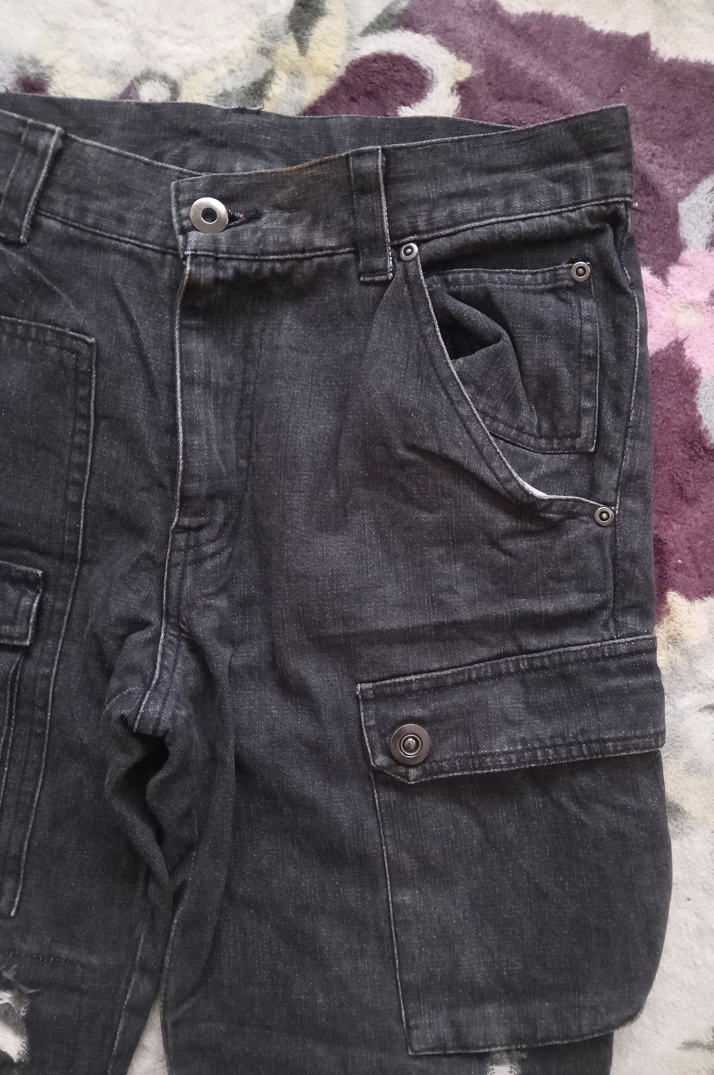 Japanese Brand Rustenburg Homme Rare Design Flare Jeans Size US 30 / EU 46 - 7 Thumbnail