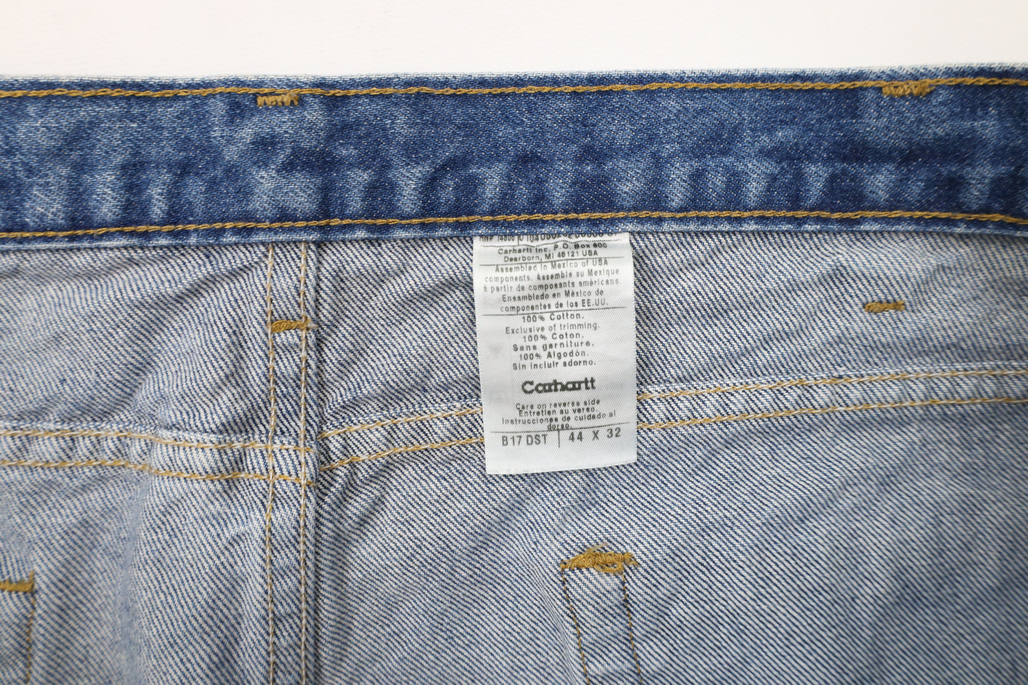Carhartt × Vintage Vintage Carhartt Out Relaxed Fit Tapered Leg Denim Jeans Size US 42 / EU 58 - 6 Thumbnail