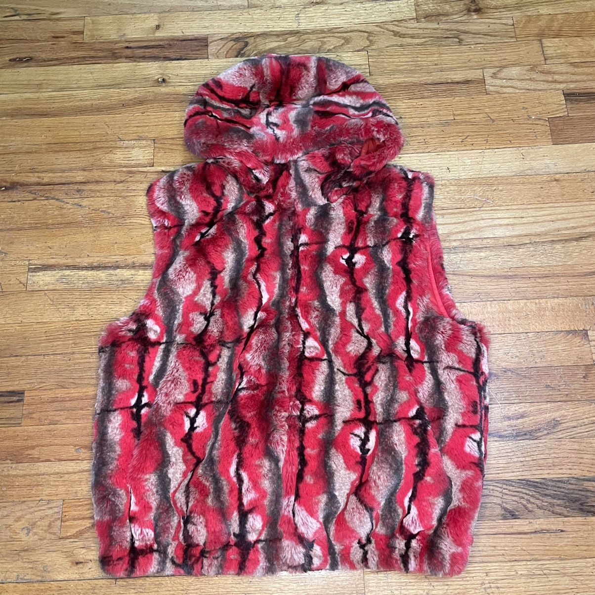 Supreme Supreme faux fur hooded vest Size US L / EU 52-54 / 3 - 1 Thumbnail