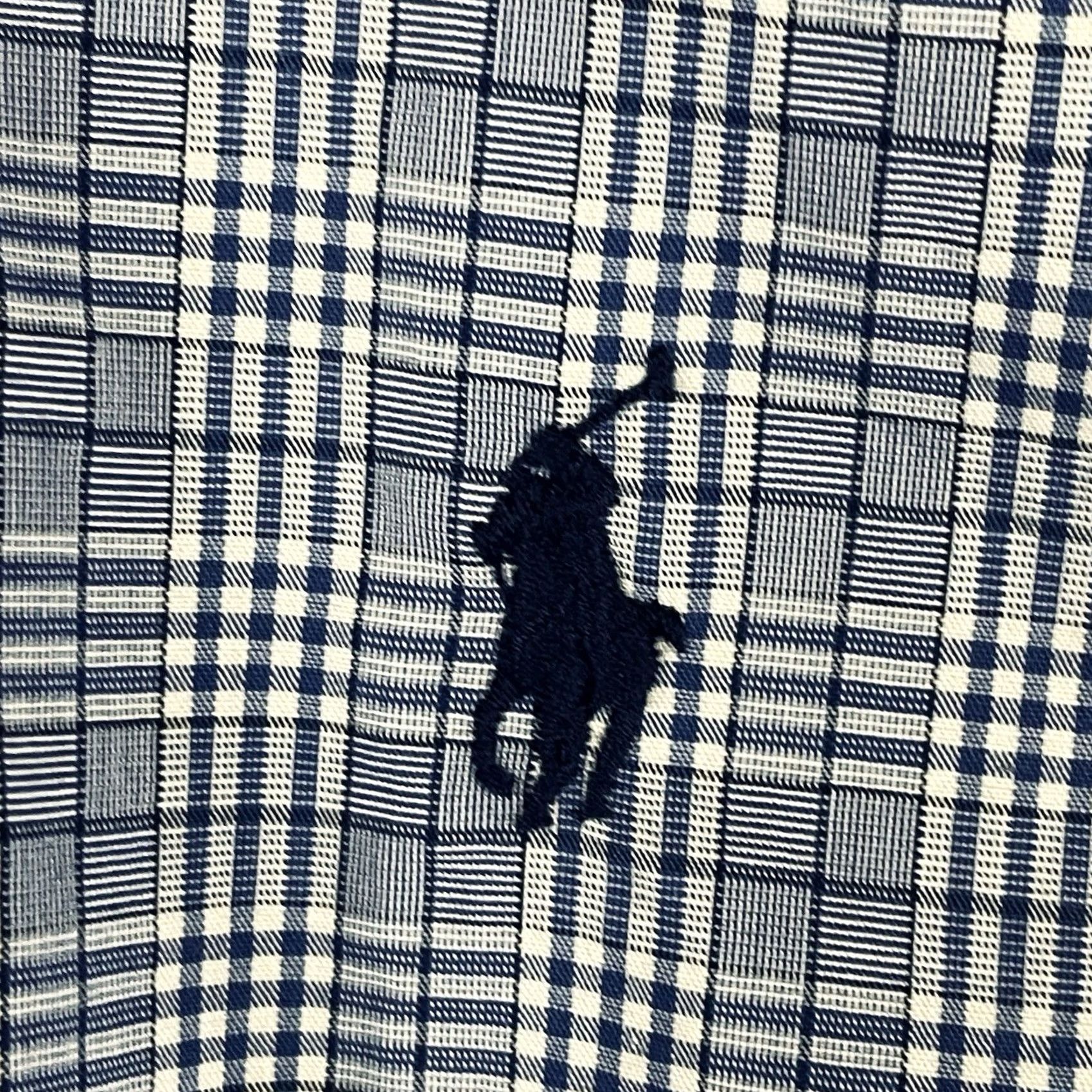 Polo Ralph Lauren Polo Ralph Lauren Shirt Slim Fit XL Blue Plaid Button-Up Men's Size US XL / EU 56 / 4 - 3 Thumbnail
