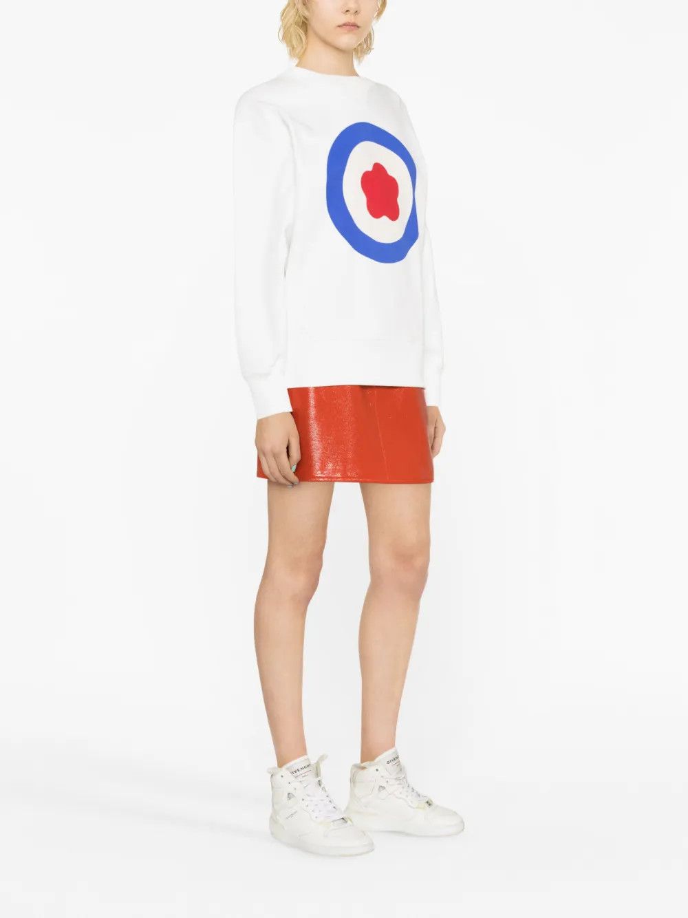 Kenzo o1y1025 Sweatshirt in White Size S / US 4 / IT 40 - 2 Thumbnail