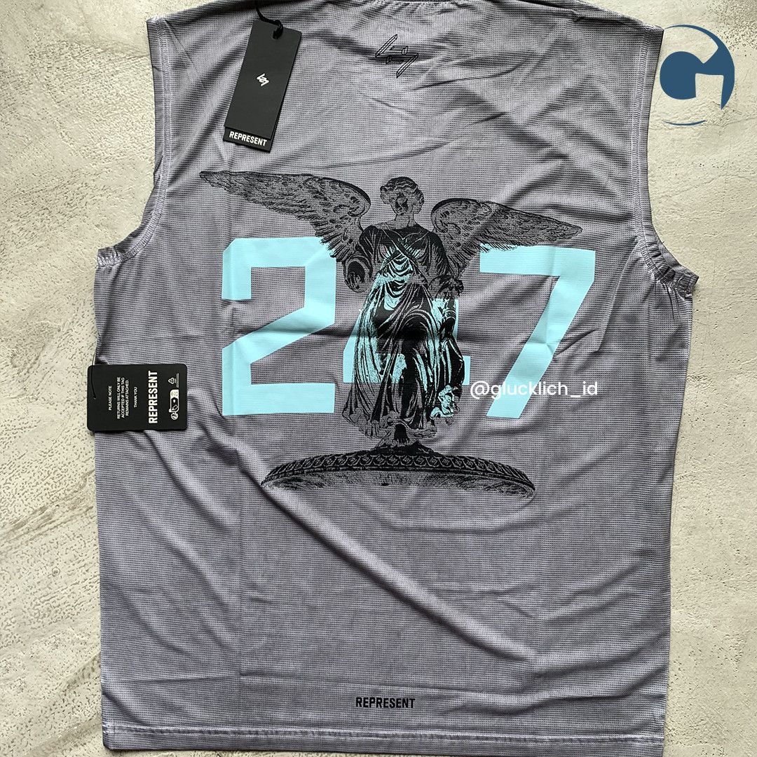 Other Represent 247, 247 New York Oversized Tank in Smoke Size US M / EU 48-50 / 2 - 3 Thumbnail