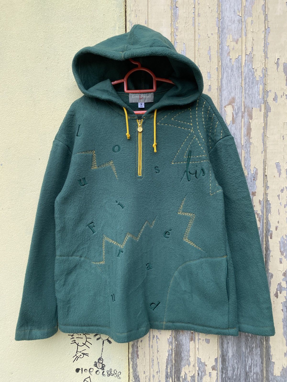 Louis Feraud × Vintage Vintage louis feraud fleech hoodie Size US S / EU 44-46 / 1 - 1 Thumbnail