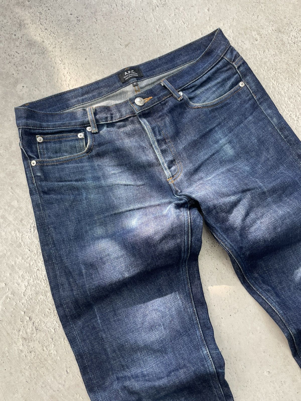 A.P.C. A.P.C. raw selvedge denim jeans France minimal classic Size US 31 - 4 Thumbnail
