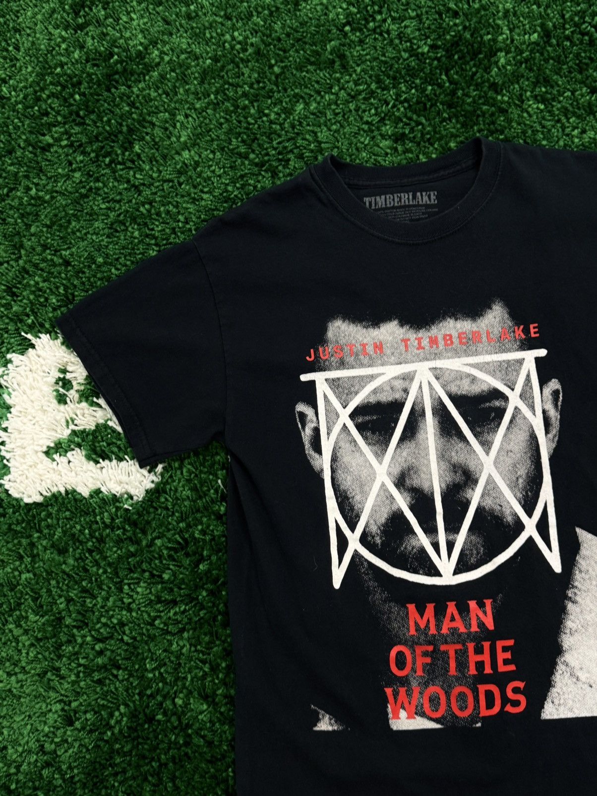 Other Justin Timberlake Man Of The Woods Tee Medium Black Tour Size US M / EU 48-50 / 2 - 2 Thumbnail