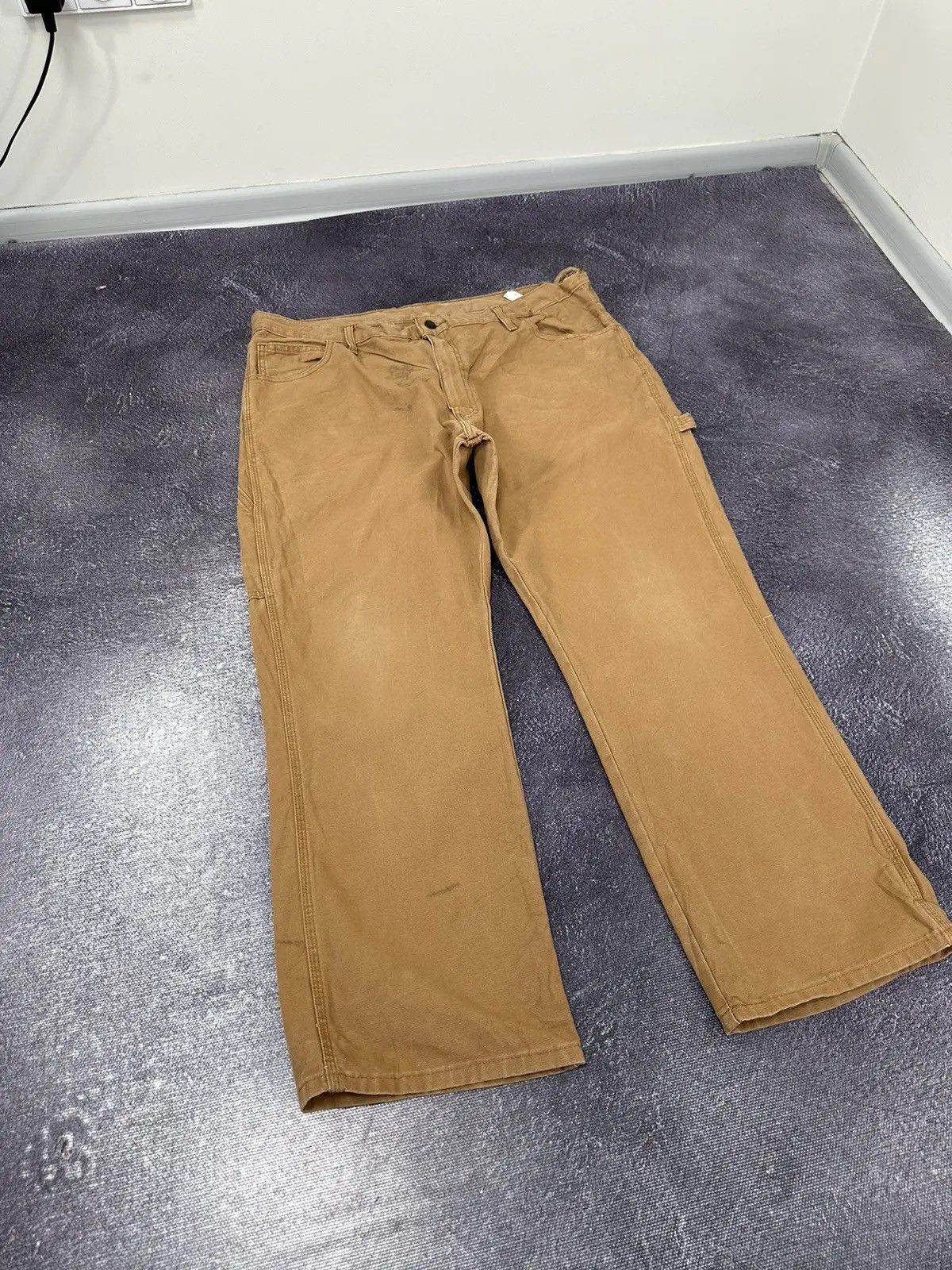 Dickies × Vintage Vintage Dickies Y2K Orange American Hype Baggy Pants Size US 40 / EU 56 - 7 Thumbnail