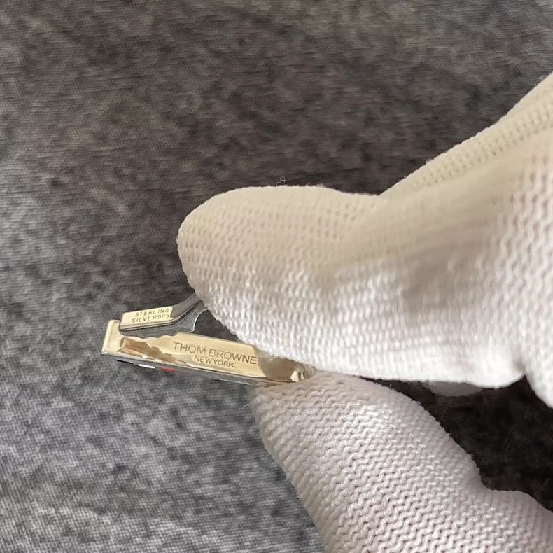 Thom Browne Thom Browne Short length tie clip Size ONE SIZE - 4 Thumbnail