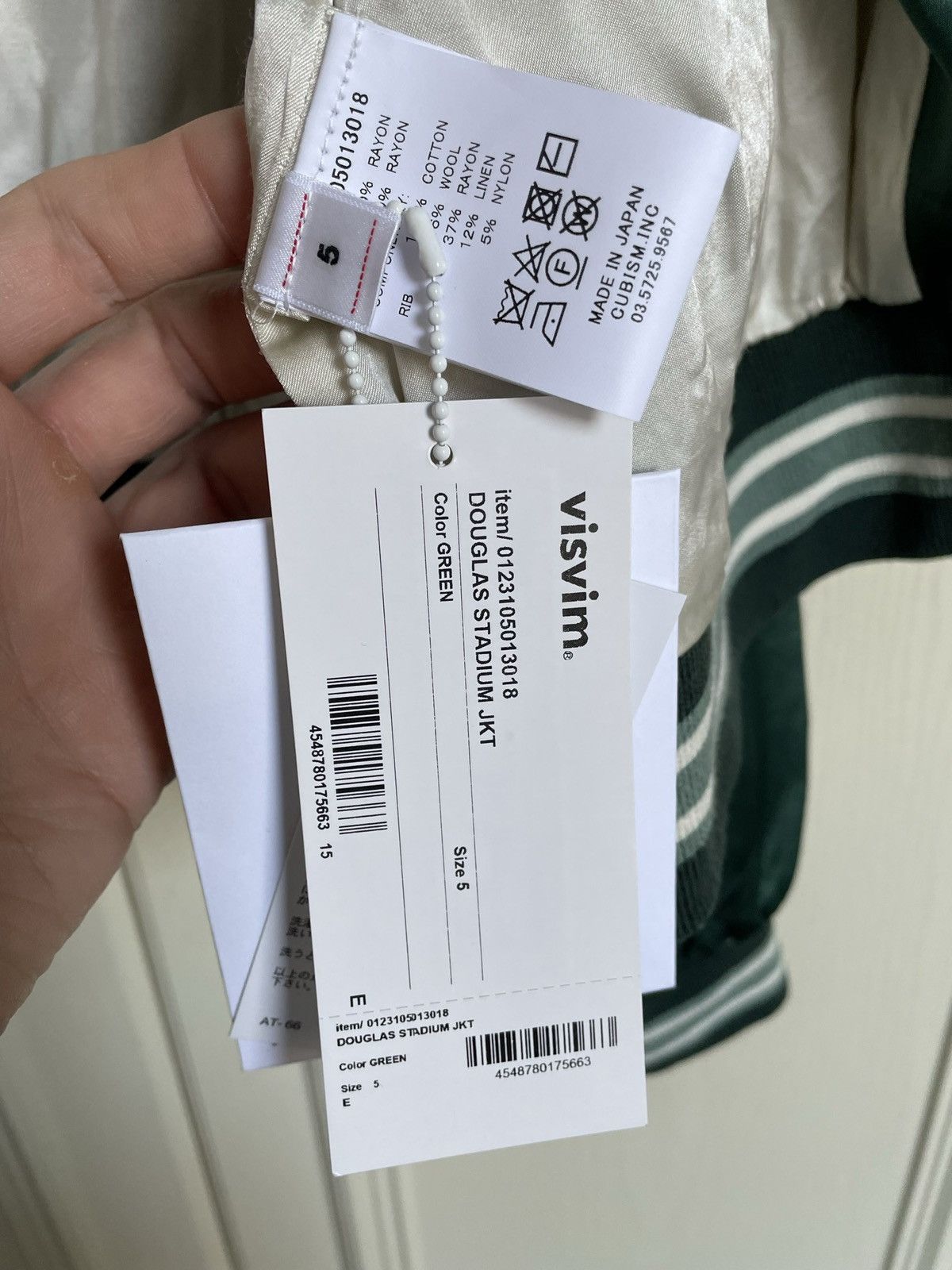 Visvim Visvim Douglas Stadium Jacket Green BNWT sz 5 Size US XXL / EU 58 / 5 - 4 Thumbnail