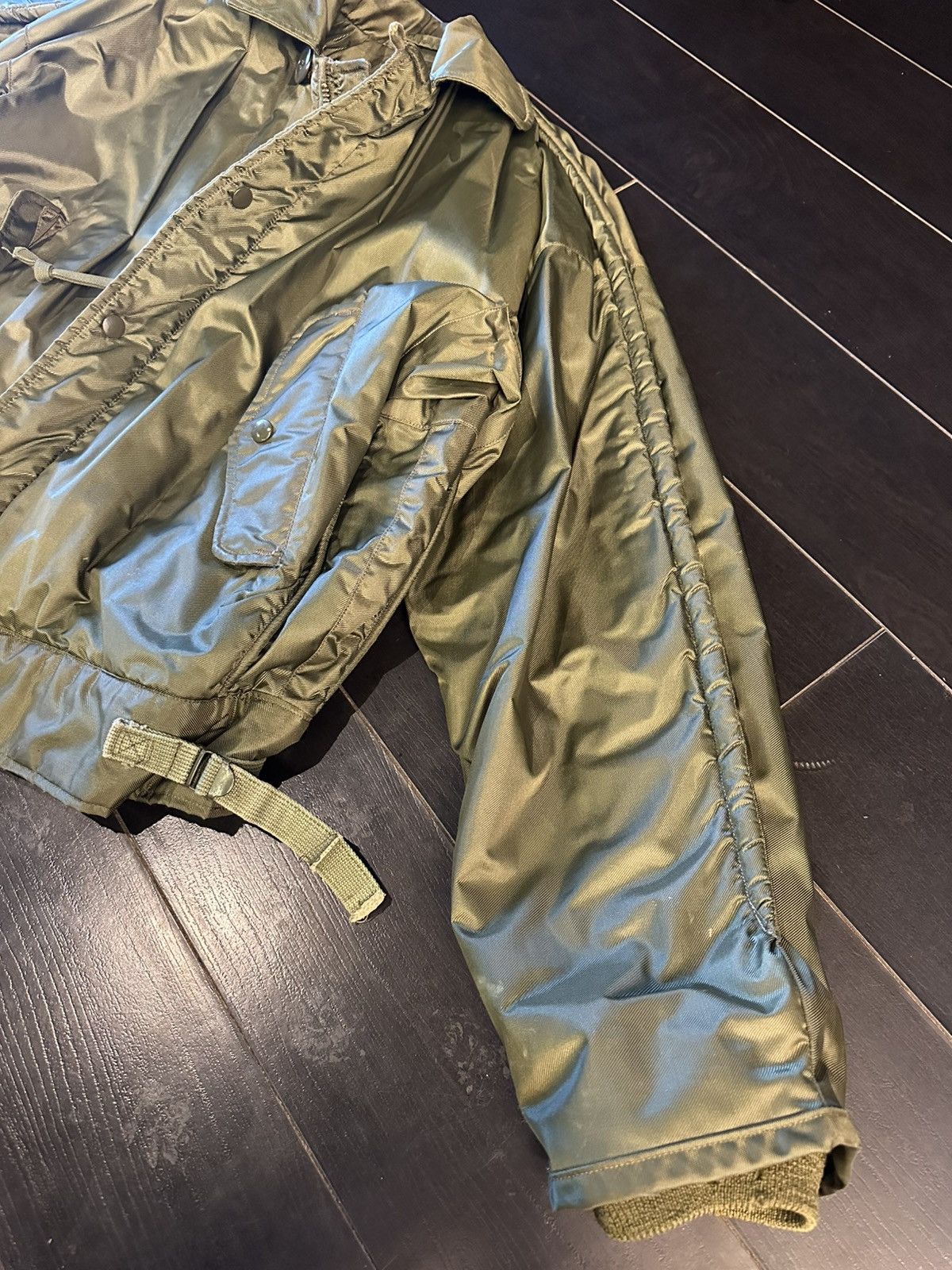 Vintage Heavyweight Vintage Army Jacket Size US M / EU 48-50 / 2 - 2 Thumbnail
