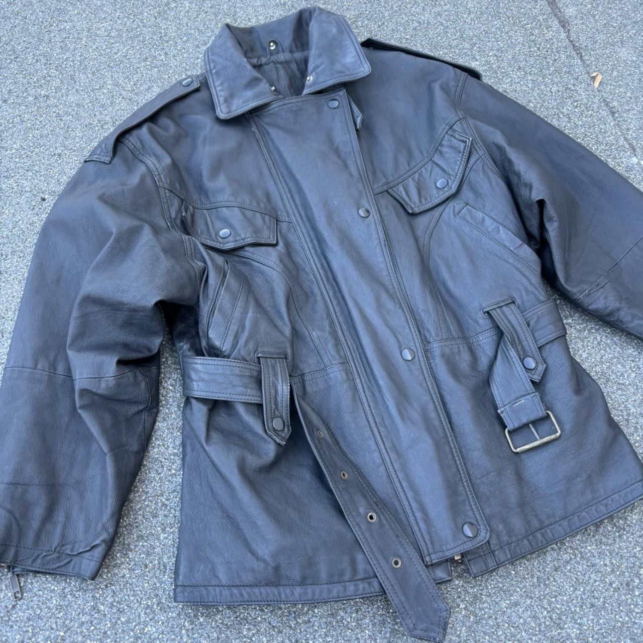 Japanese Brand × Vintage Vintage Opium Leather jacket Size US L / EU 52-54 / 3 - 2 Thumbnail