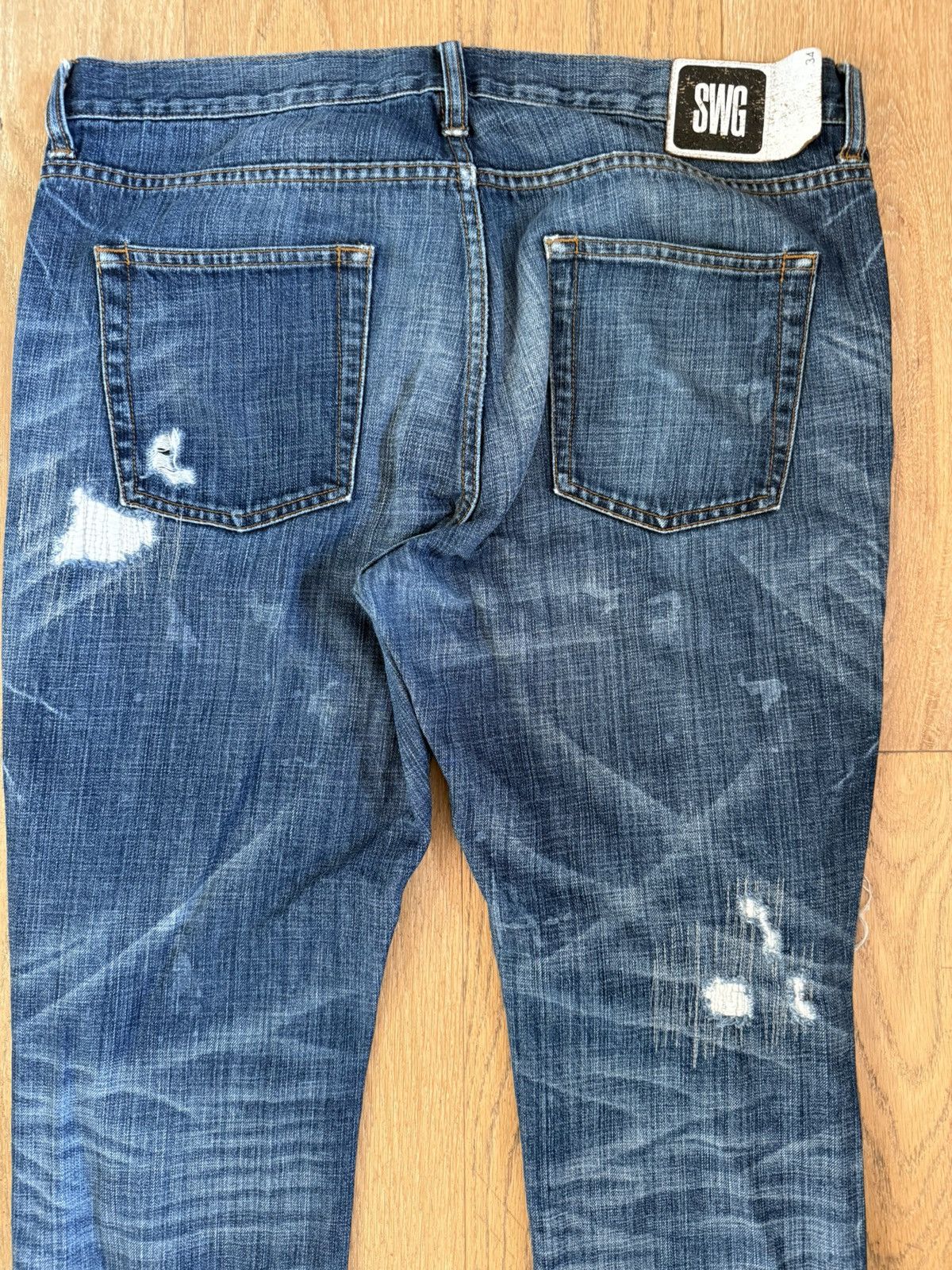 Swagger Swagger Vintage Denim Size US 36 / EU 52 - 5 Thumbnail