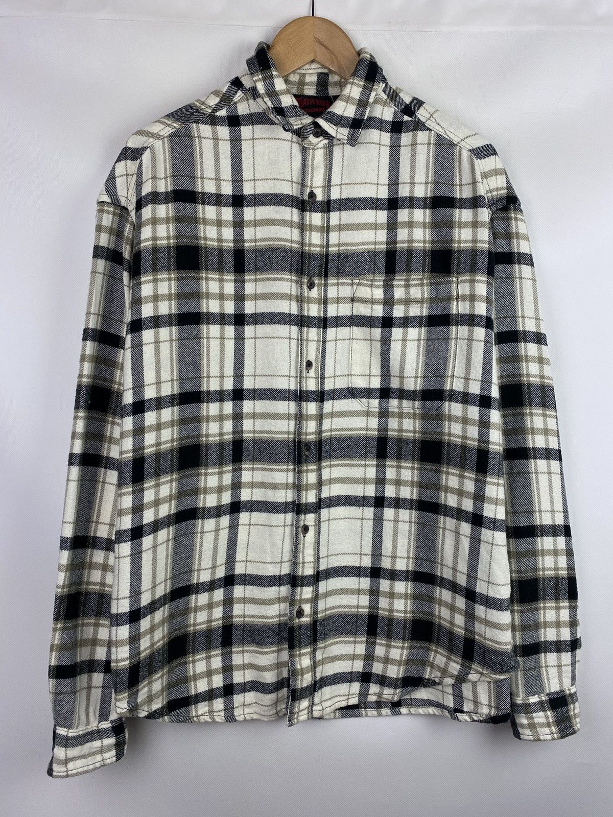 Death Row Records Death Row Records men’s flannel long sleeve shirt size M Size US M / EU 48-50 / 2 - 1 Thumbnail