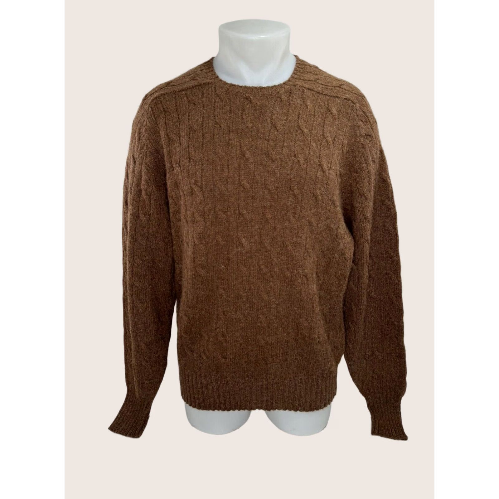 Ralph Lauren POLO RALPH LAUREN - ALPACA / WOOL Knit Mens L Sweater Size US L / EU 52-54 / 3 - 1 Thumbnail