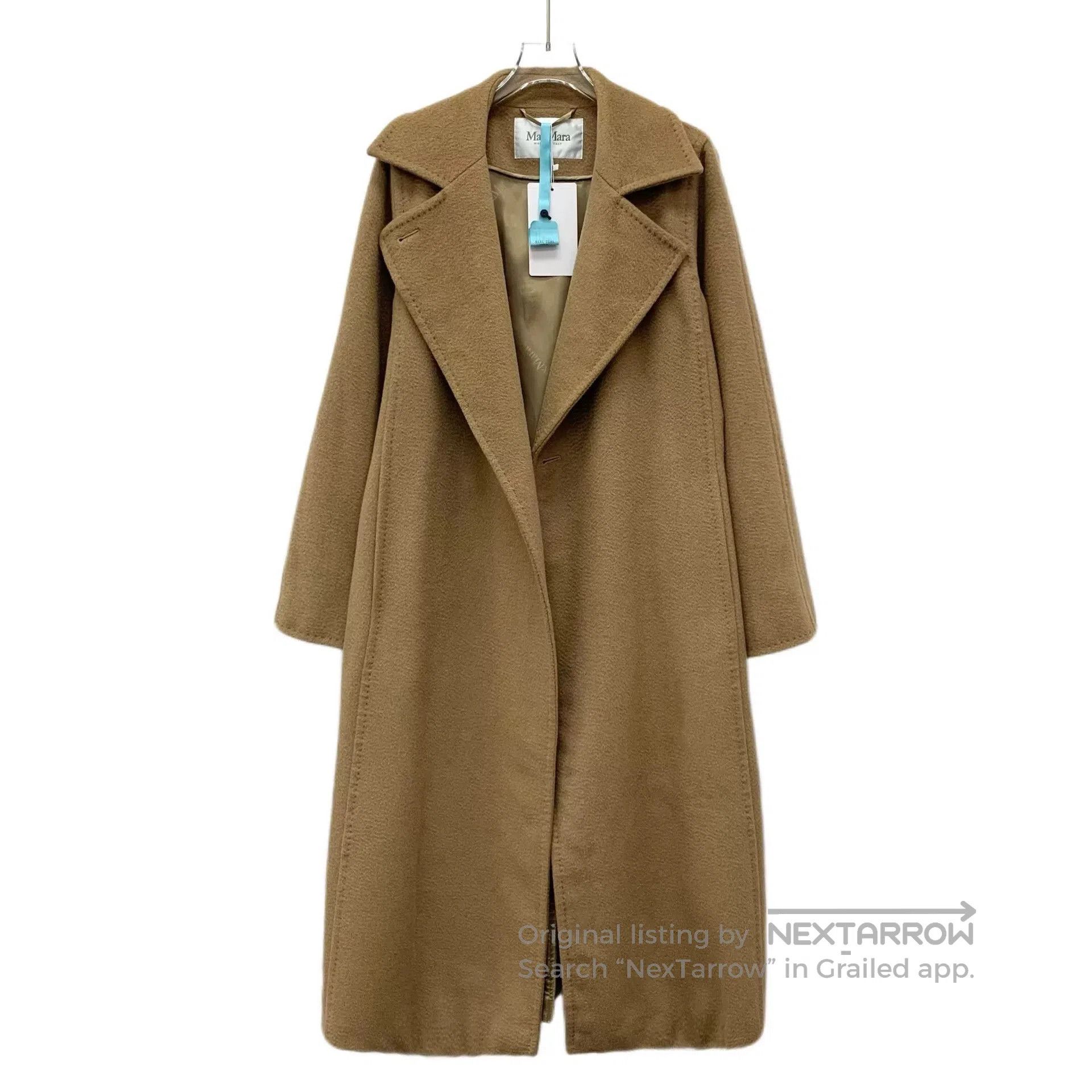 Other maxmara camel wool long coat with belt. Size US L / EU 52-54 / 3 - 1 Thumbnail