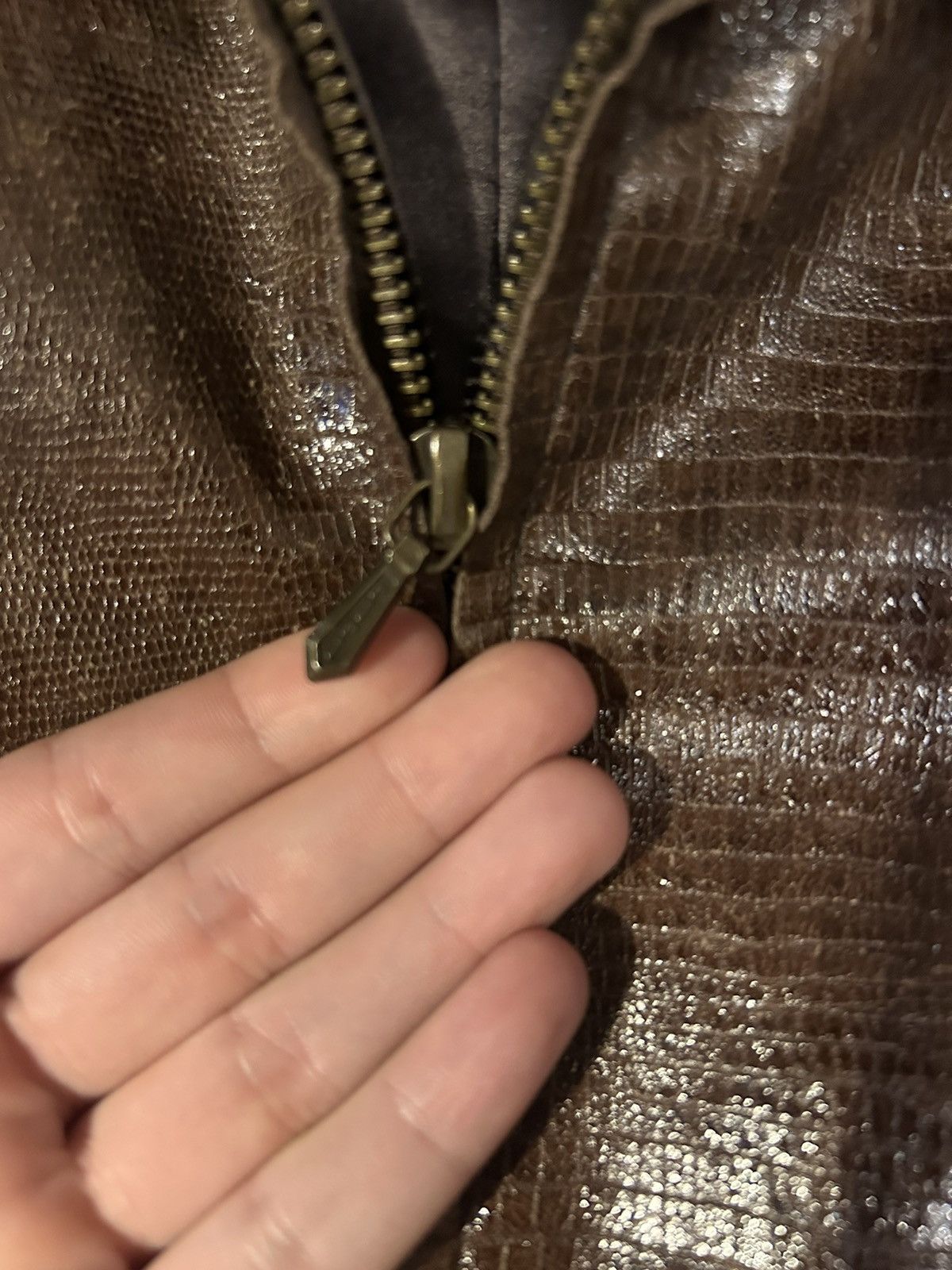 Giorgio Armani Giorgio Armani rabbit fur leather silk y2k Size XS / US 0-2 / IT 36-38 - 10 Thumbnail