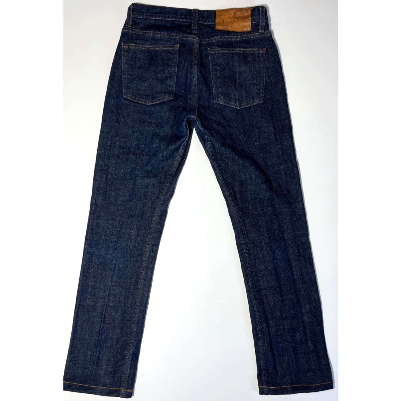 Vintage Naked & Famous Denim Weird Guy Stretch Selvedge Jeans Mens 30 Blue Denim 5-Pocket City Classic Straight Jeans Size US 30 / EU 46 - 4 Thumbnail