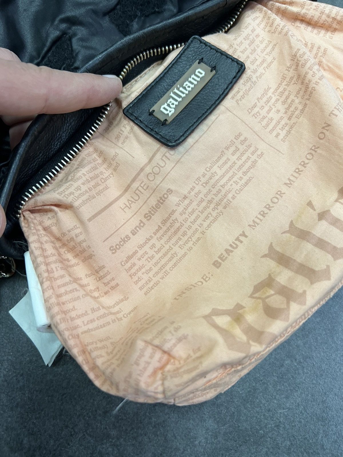 Designer × John Galliano × Vintage Archive Piece - John Galliano - Small Handbag Size ONE SIZE - 10 Thumbnail