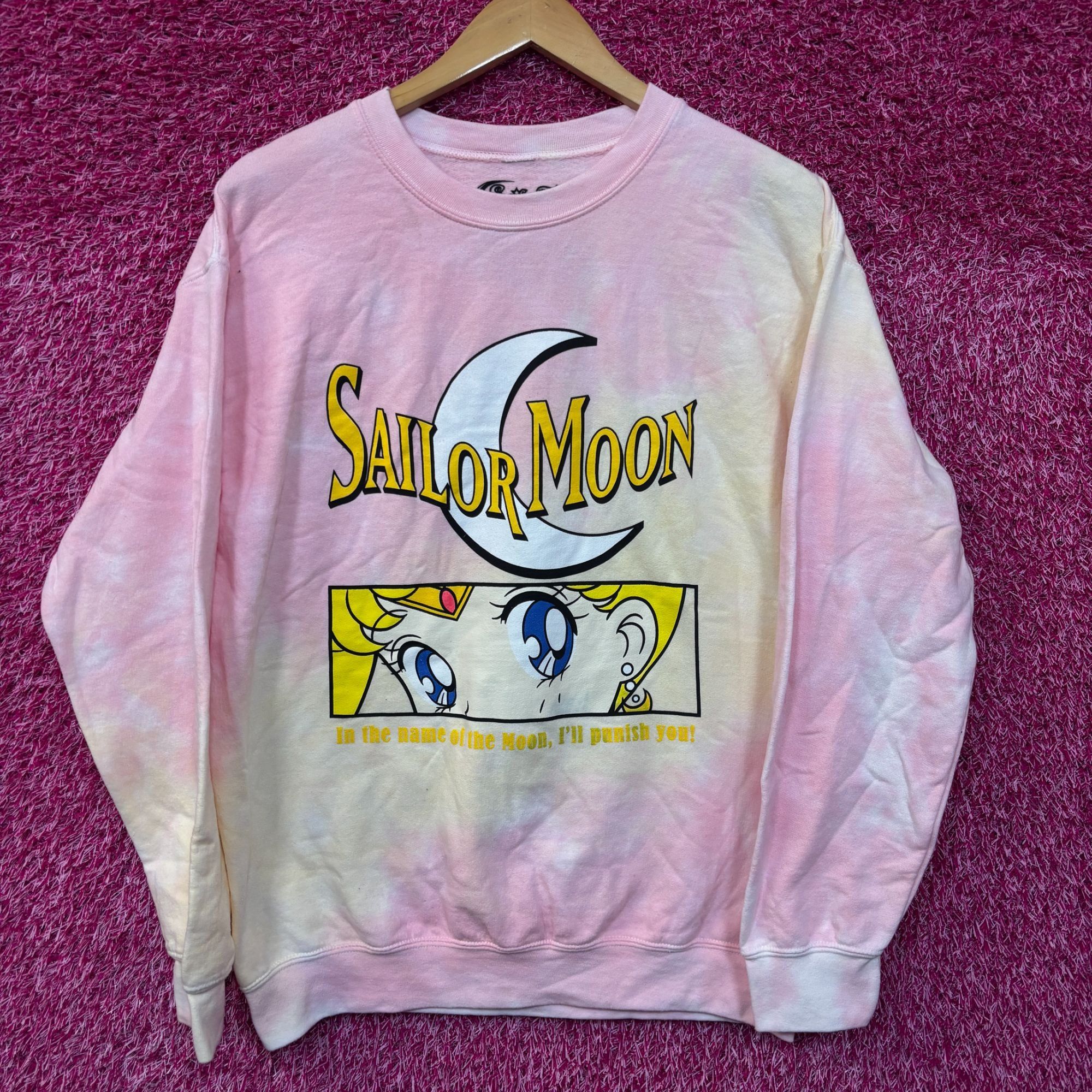 Anime Sailor Moon Usagi Eyes Pretty Guardian Tie Dye Crewneck S Size US S / EU 44-46 / 1 - 1 Thumbnail