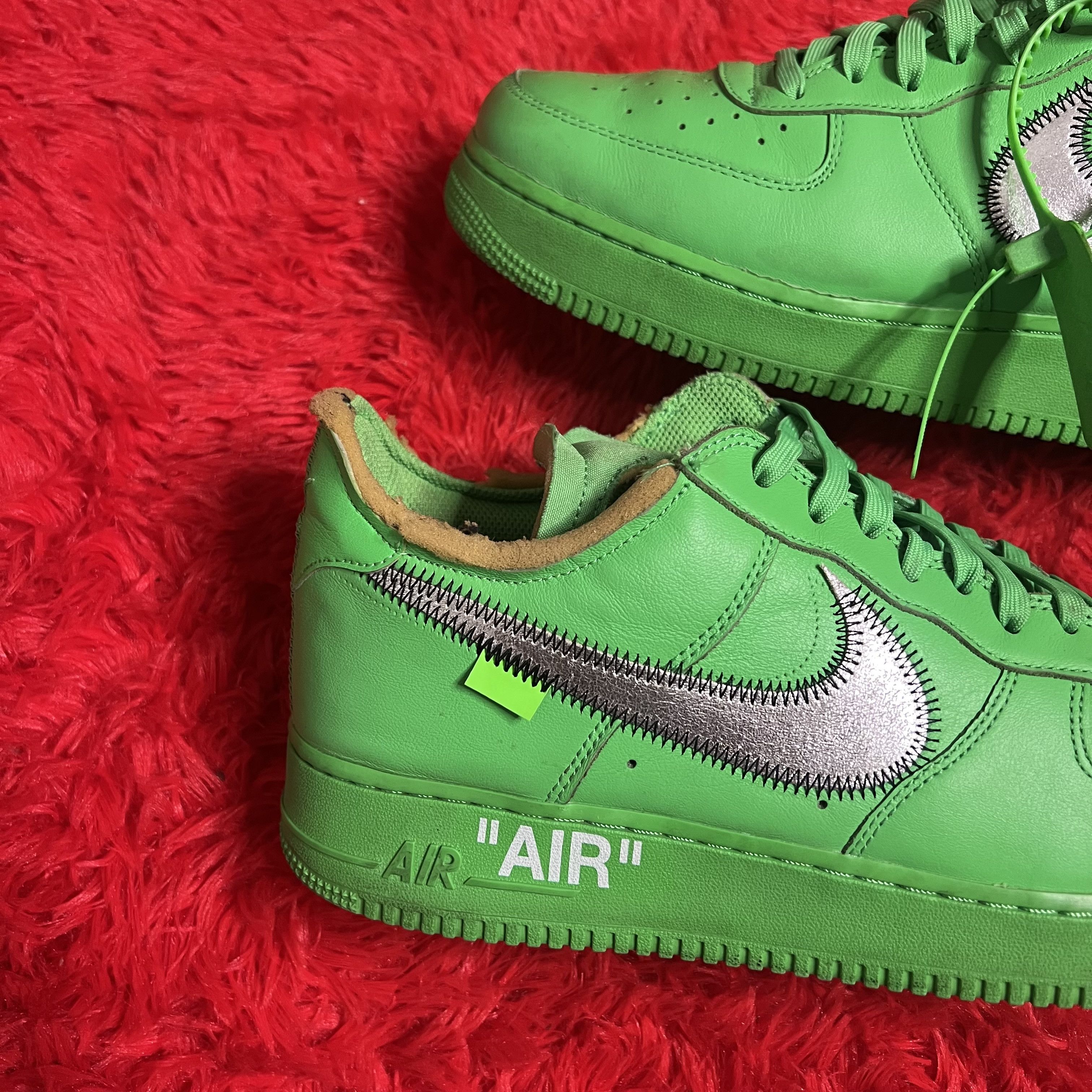 Nike × Off-White Nike Air Force 1 Low Off-White Brooklyn (2022) Size US 12.5 / EU 45-46 - 3 Thumbnail