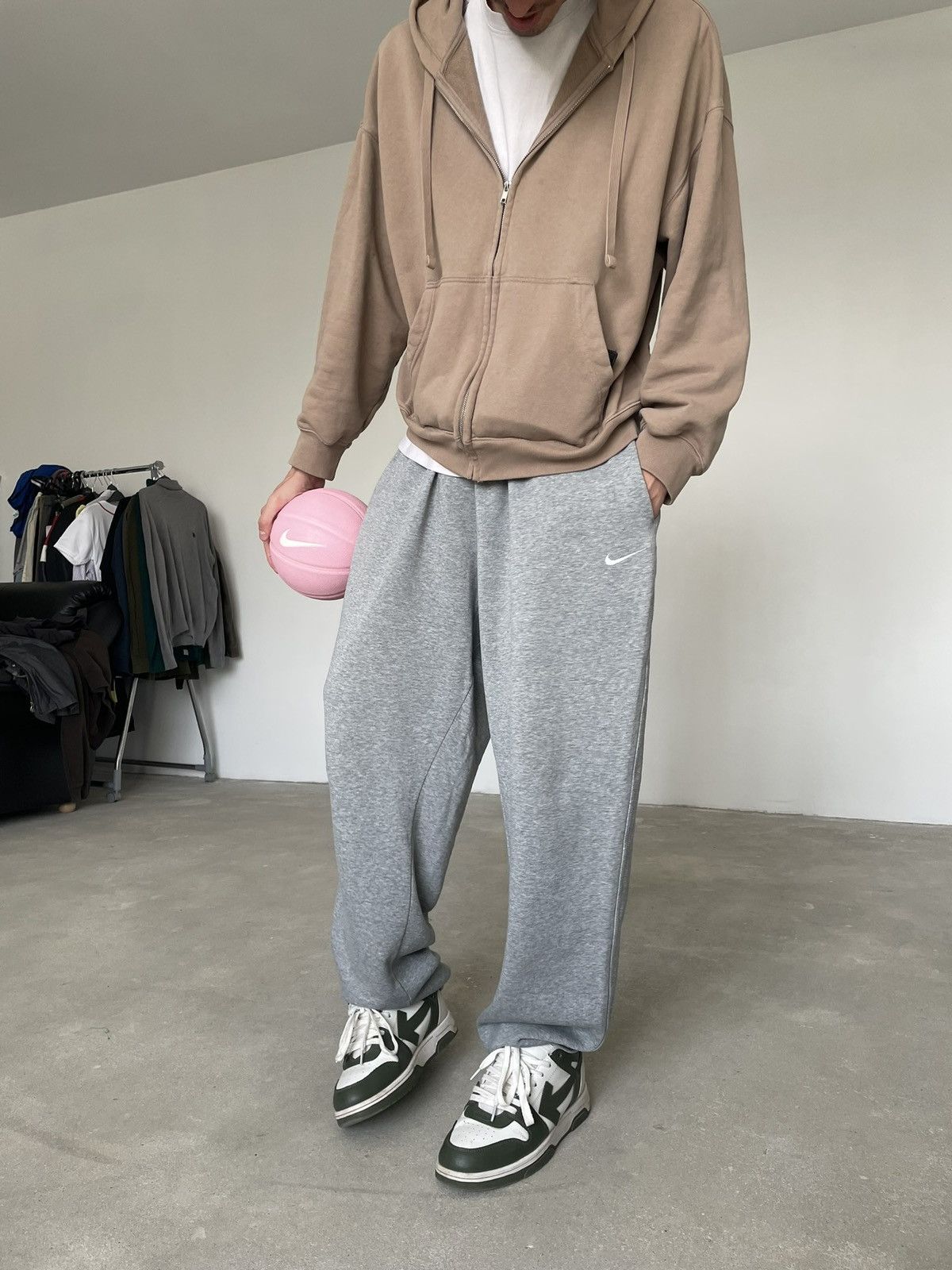 Nike grey vintage sweatpants outlet