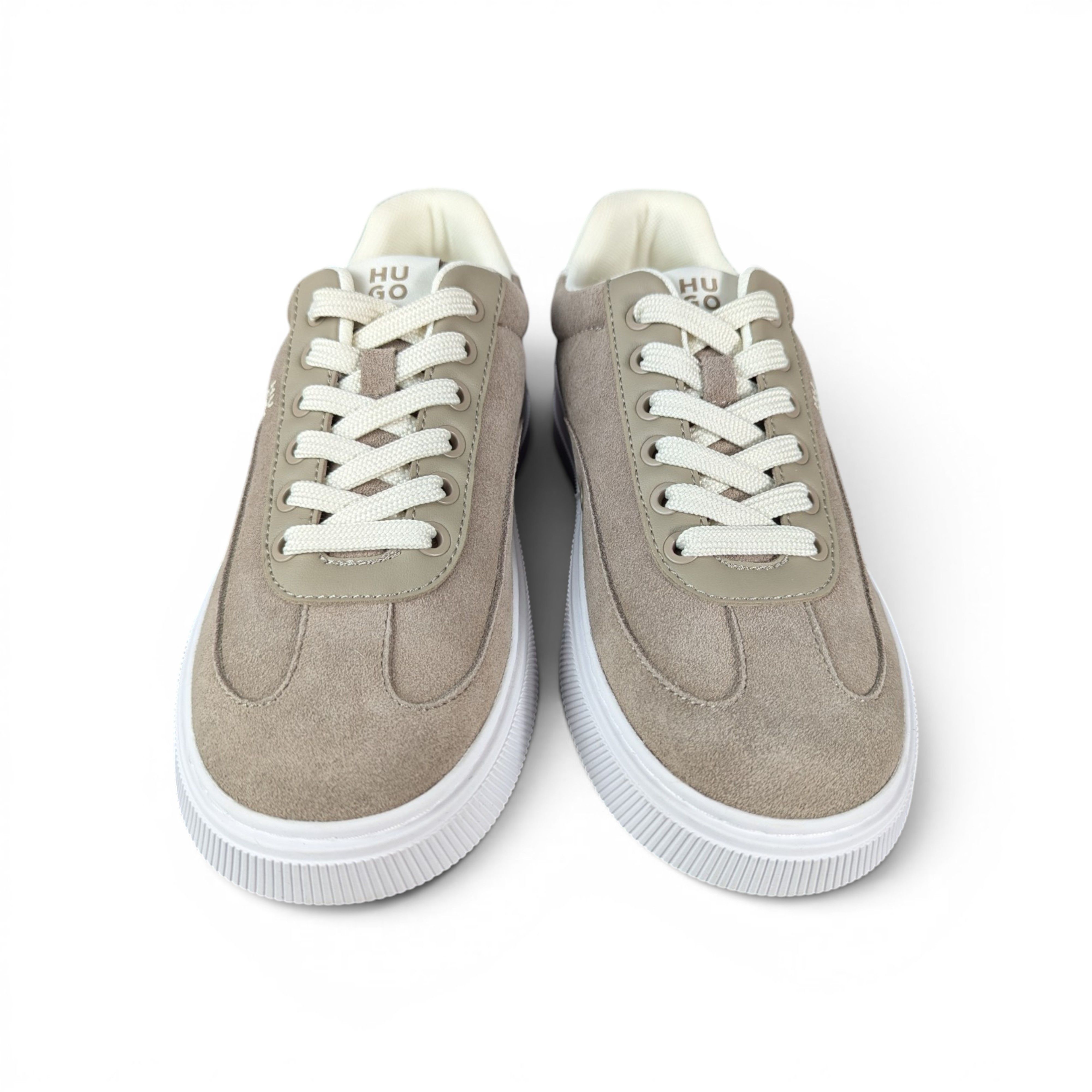 Hugo Boss HUGO BOSS BROWN SUEDE SNEAKERS Size US 7 / IT 37 - 2 Thumbnail
