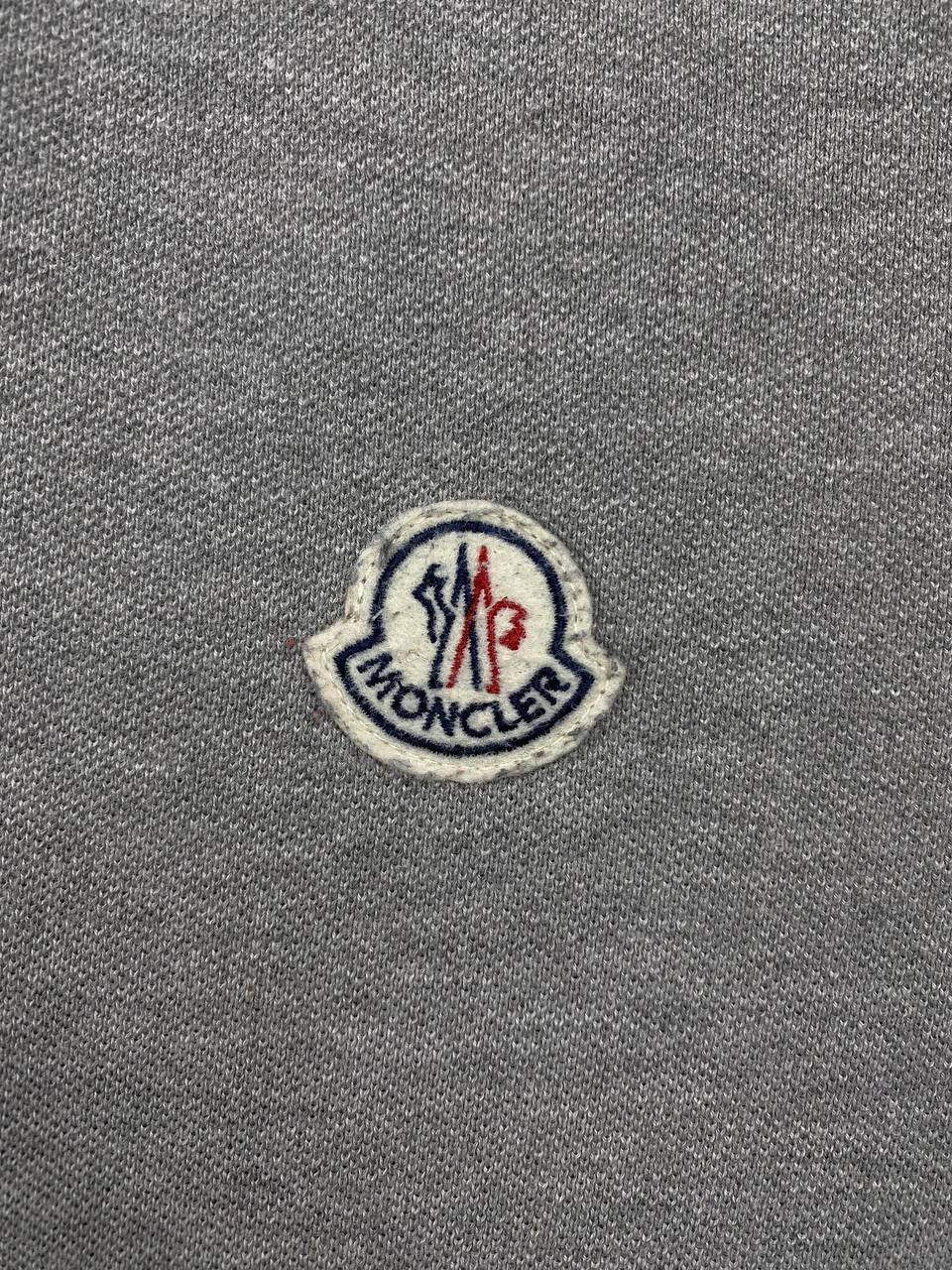 Moncler Moncler Maglia Polo Manica Corta Polo Shirt Men Size XL Gray Size US XL / EU 56 / 4 - 4 Thumbnail