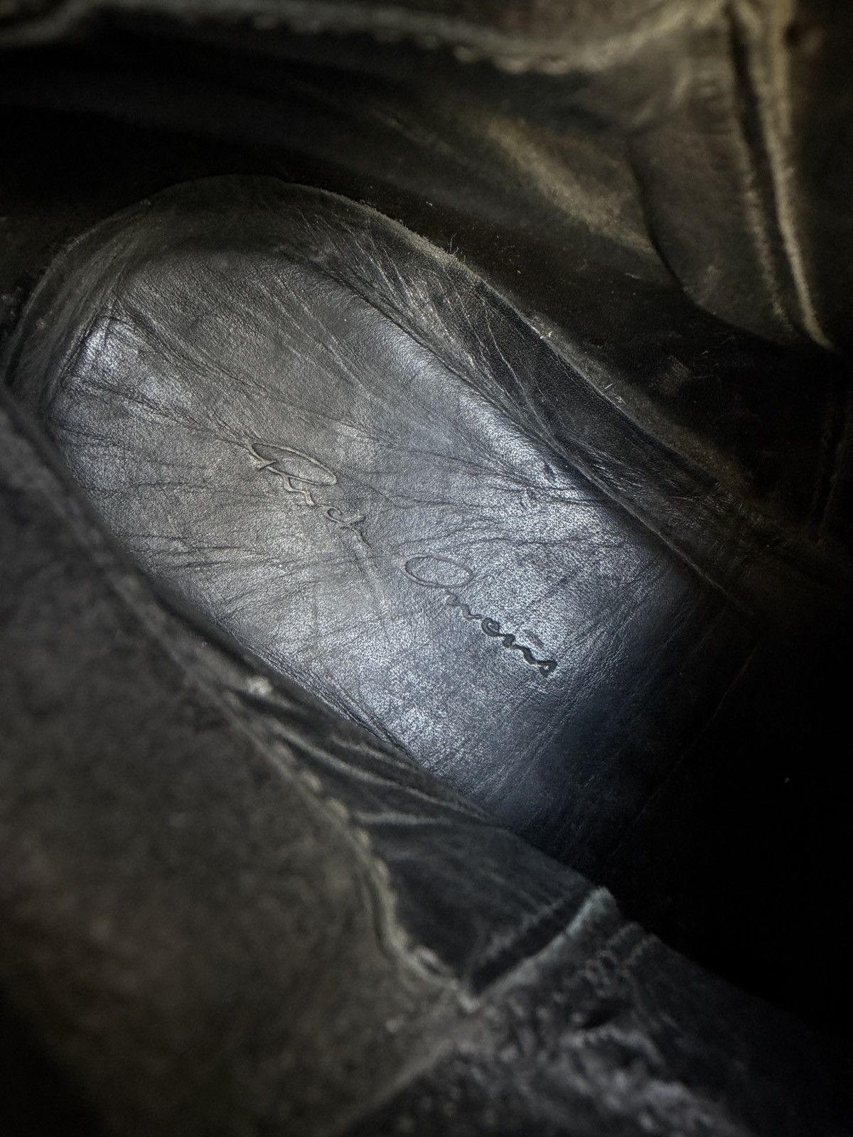 Rick Owens E15🕷️ Blistered leather island dunks Size US 10.5 / EU 43-44 - 17 Thumbnail
