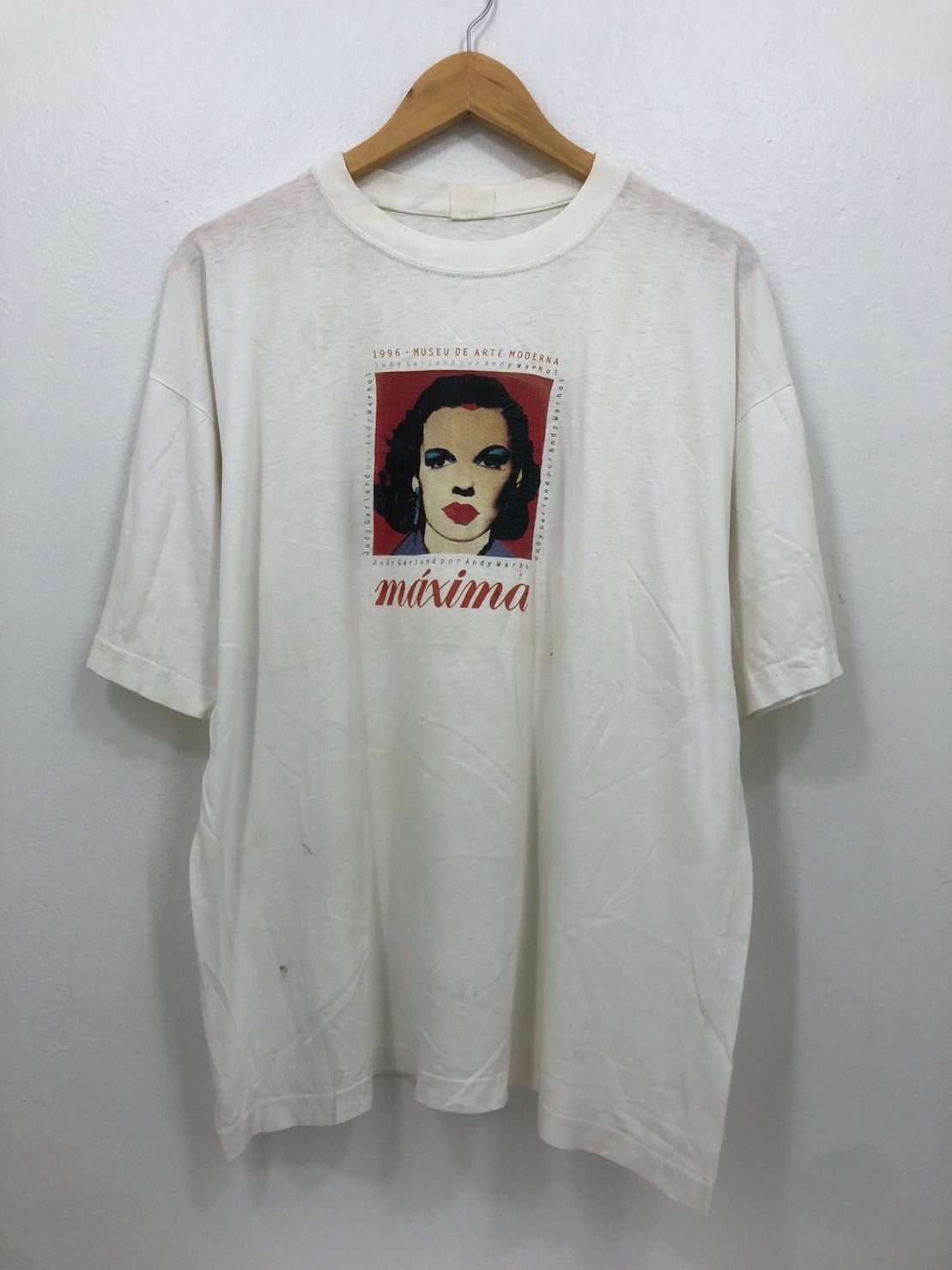 Andy Warhol × Vintage Vintage 1996's Andy Warhol x Judy Garland shirt wts01 Size US L / EU 52-54 / 3 - 2 Thumbnail
