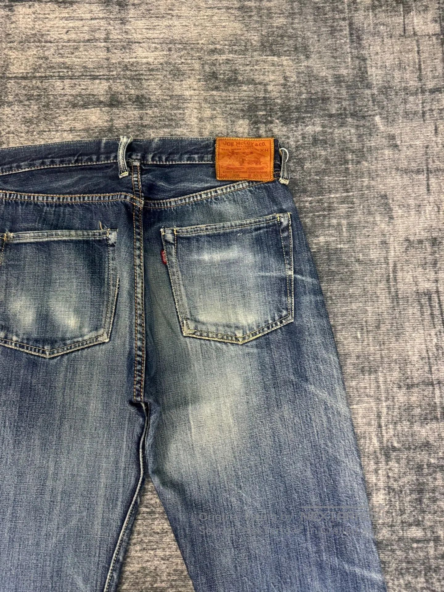Vintage Vintage Joe McCoy 90s Washed Blue Jeans. Size US 32 / EU 48 - 6 Thumbnail