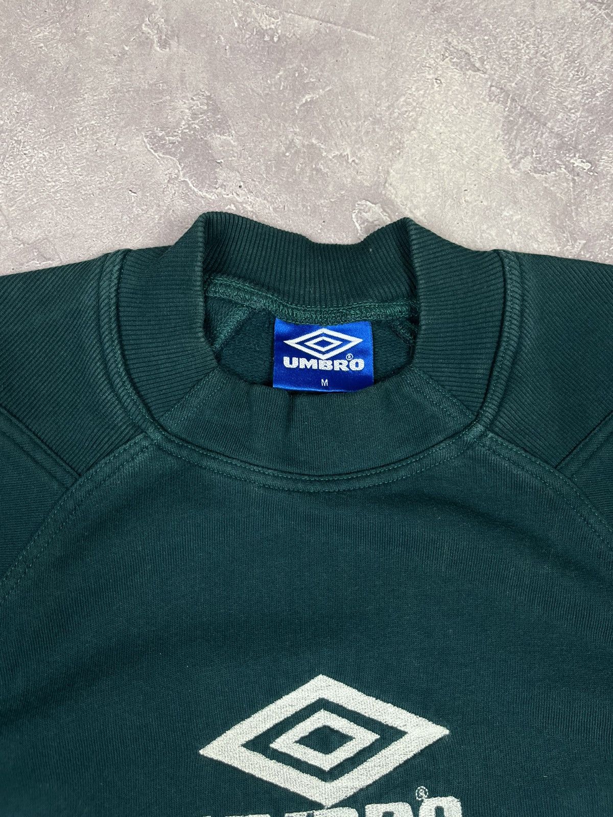 Umbro Vintage Umbro Pro Training Heavy T-Shirt M Green Size US M / EU 48-50 / 2 - 8 Thumbnail