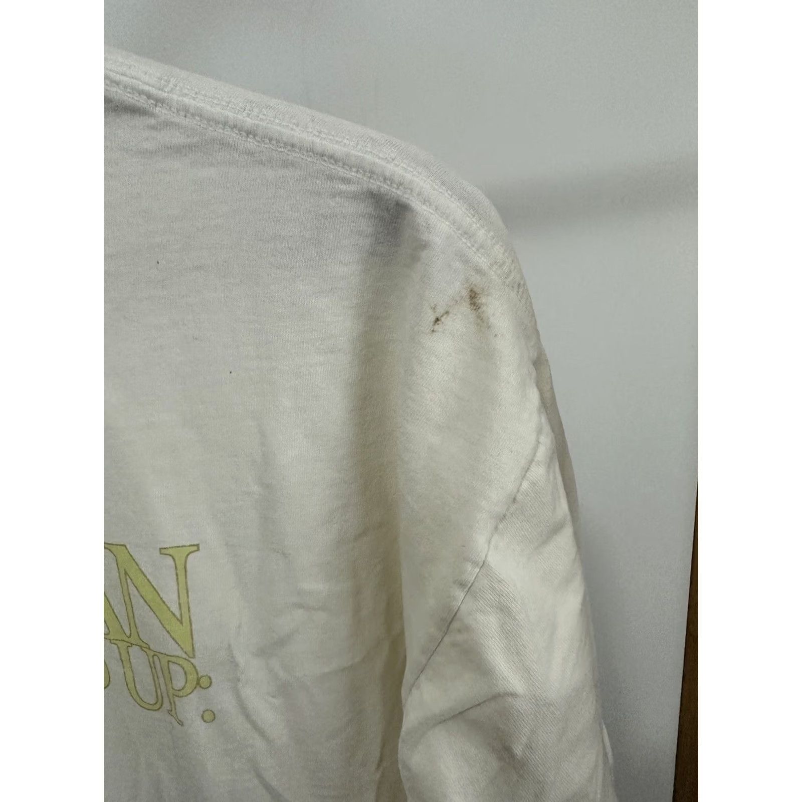 Jerzees VTG Jesus Christian Dying Cross Son Is Lifted T-Shirt XL Men White Jerzees Shirt Size US XL / EU 56 / 4 - 7 Thumbnail