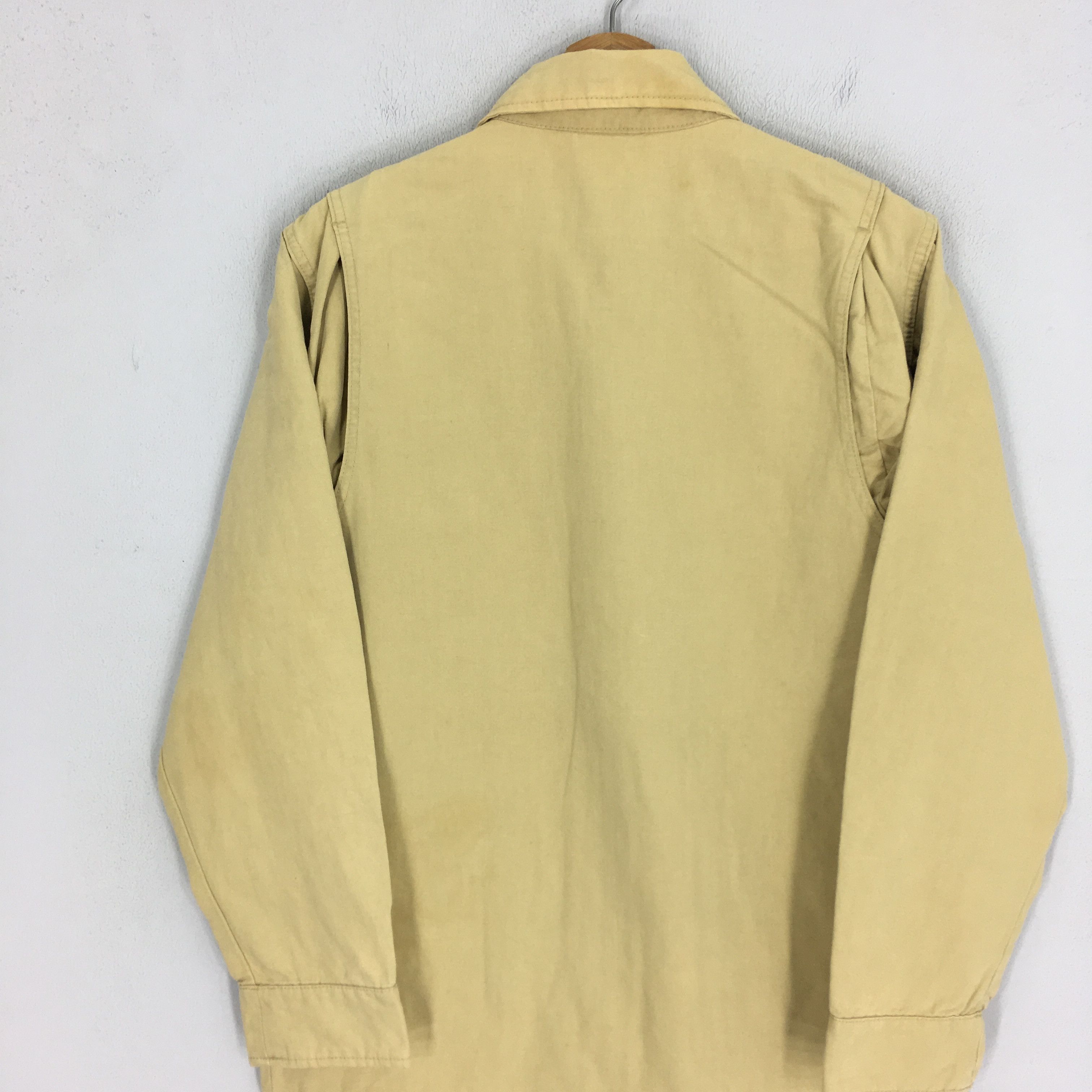 Timberland Vintage Timberland Workwear Chore Beige Denim Jacket Size US M / EU 48-50 / 2 - 9 Thumbnail