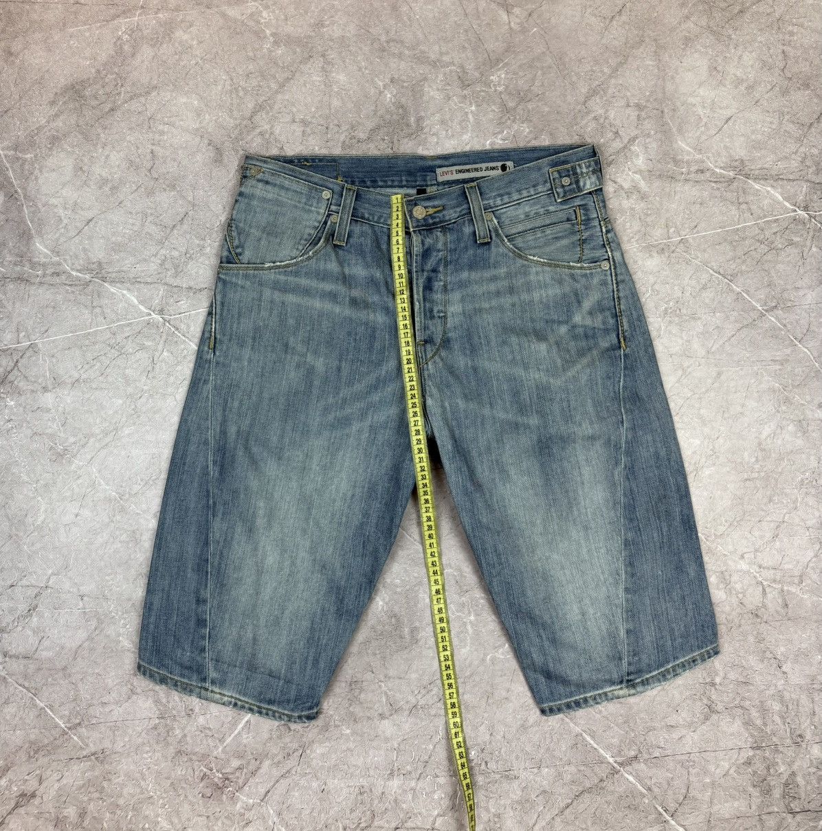 Levi's LEVI'S ENGINEERED JEANS SHORTS DENIM BLUE SIZE S Size US 31 - 15 Thumbnail