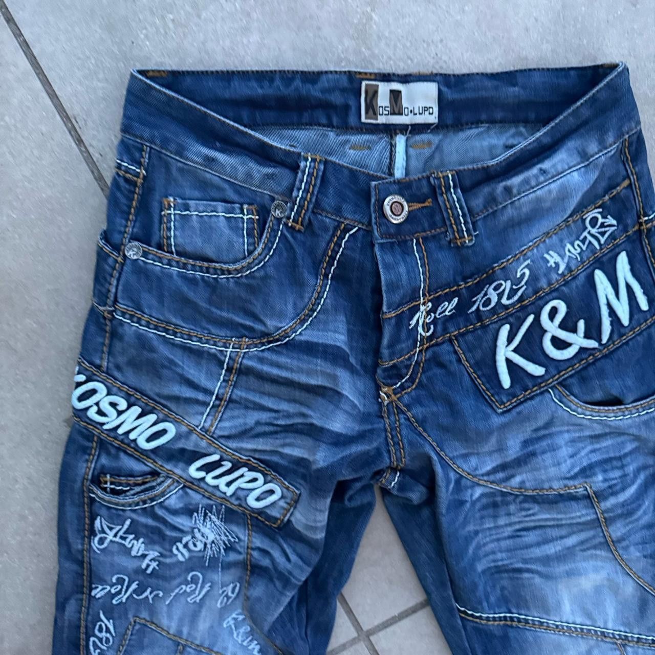 Other Archive Kosmo Lupo Jeans distressed y2k denim pants Size US 30 / EU 46 - 4 Thumbnail