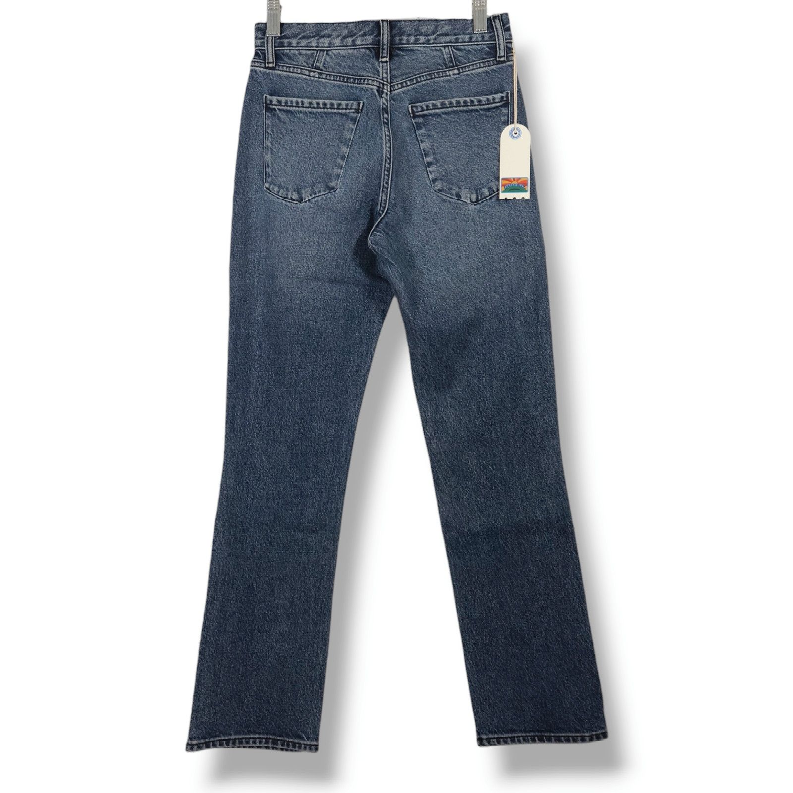 AG Adriano Goldschmied NWT Daily BlueManya High Waisted Straight Leg Jeans Sz. 25 Size 25" / US 0 / IT 36 - 5 Thumbnail