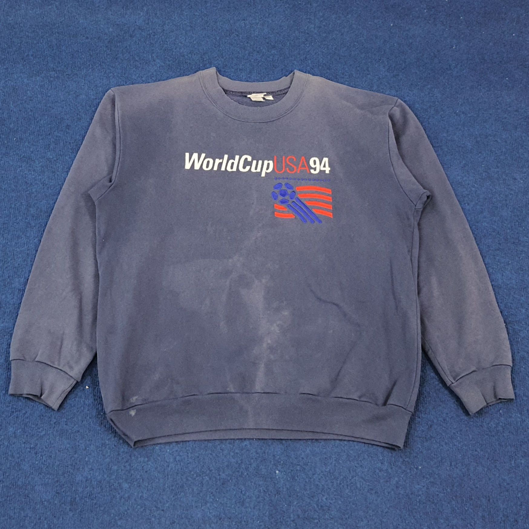 Vintage Vintage World Cup USA'94 90s Sports Sweatshirts Size US L / EU 52-54 / 3 - 1 Thumbnail