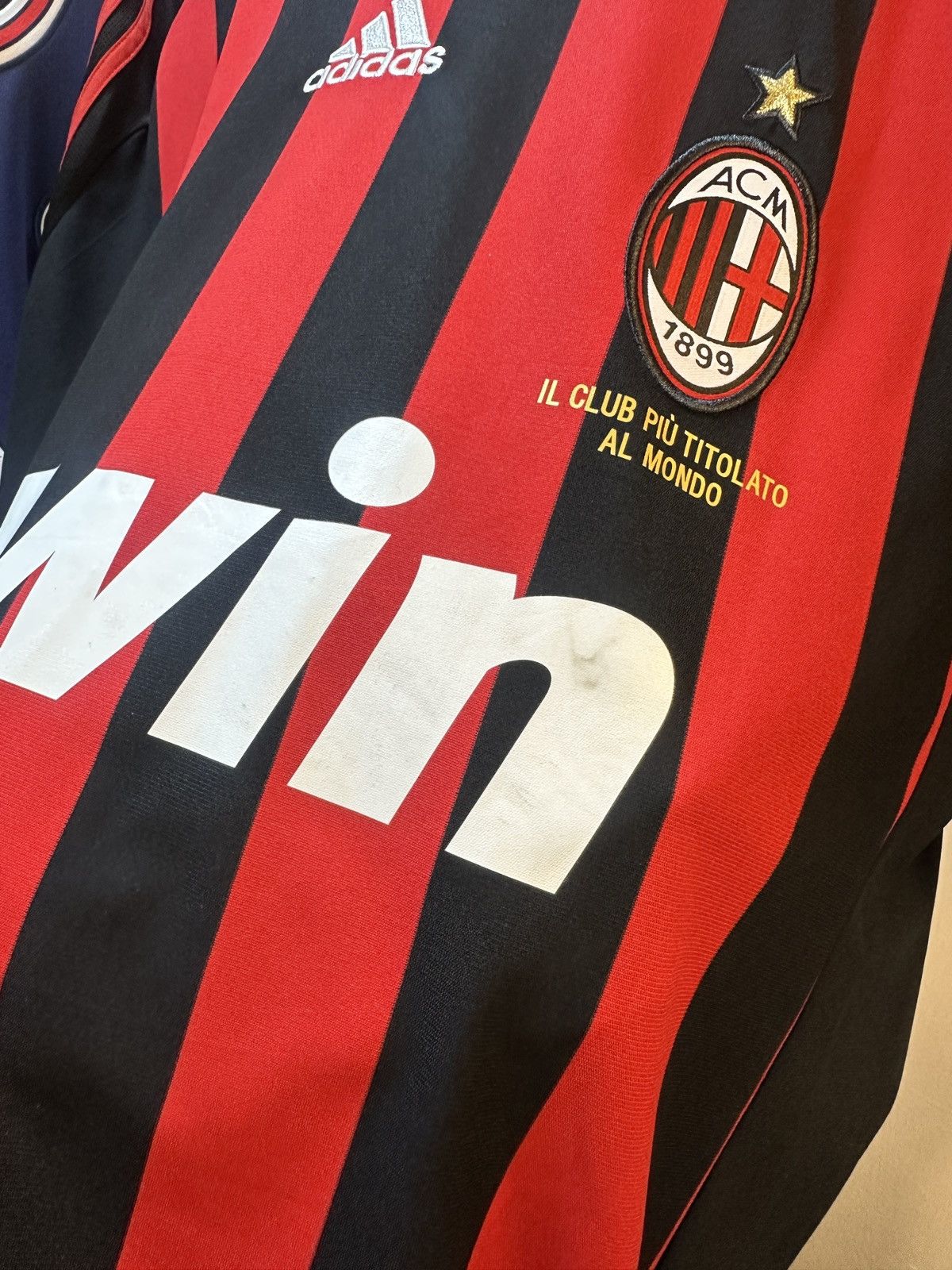 Adidas 2010-2011 AC Milan Home Kit BECKHAM 32 Size US S / EU 44-46 / 1 - 11 Thumbnail