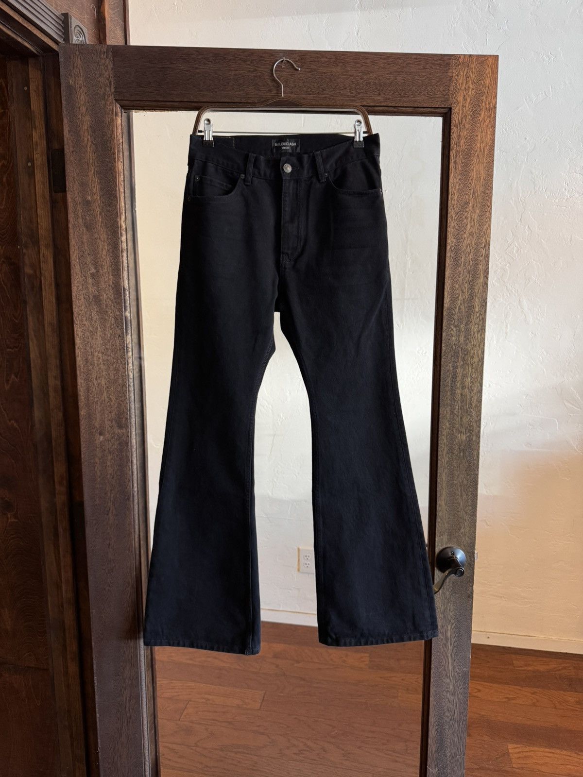 Balenciaga Balenciaga 24 Flare Denim Jeans Size US 31 - 1 Thumbnail