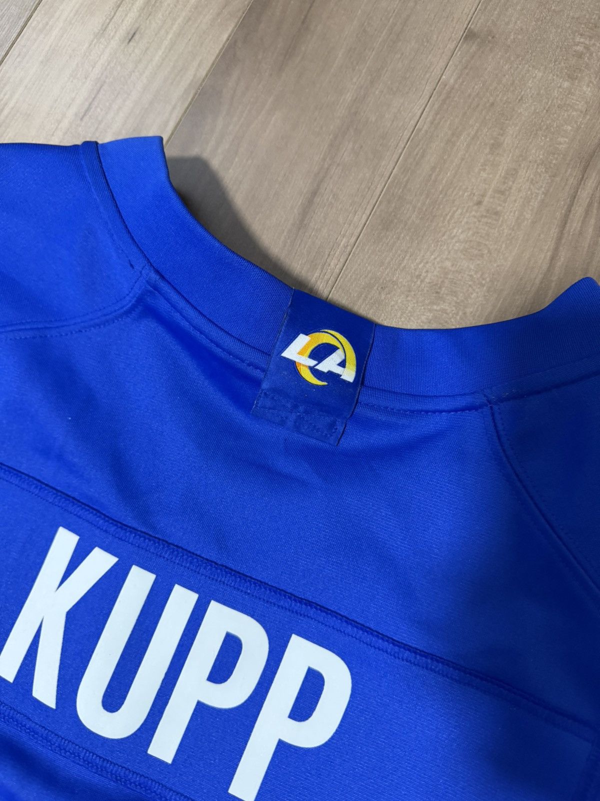 Nike Nike Los Angeles Rams Cooper Kupp #10 blue game jersey Size US XL / EU 56 / 4 - 7 Thumbnail
